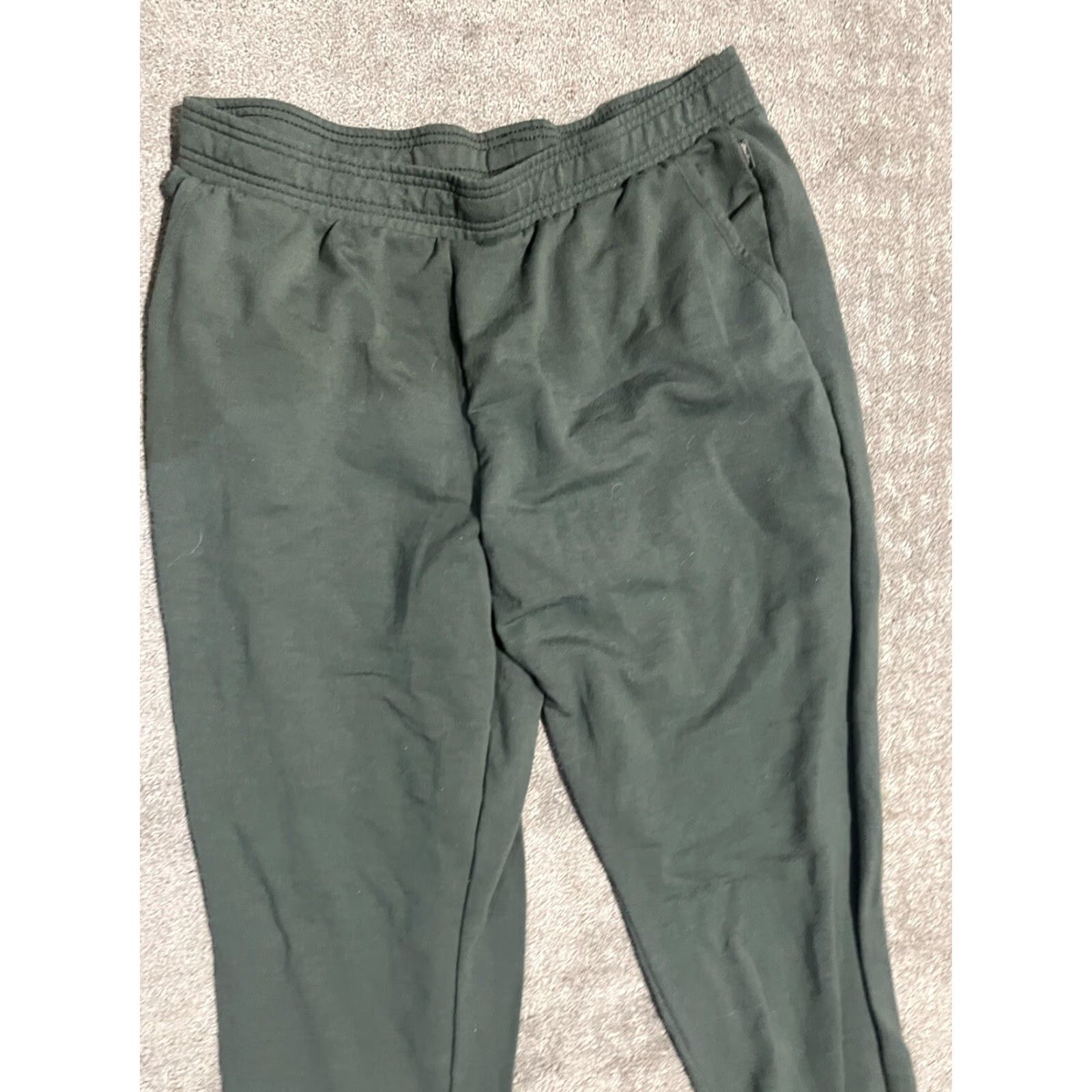 Eddie Bauer Eddie Bauer Green Pull-On Lounge Pants XL Solid Womens Size 36" / US 14 / IT 50 - 2 Thumbnail