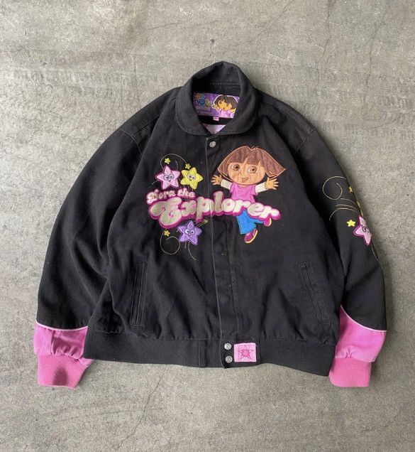 Jeff Hamilton × Streetwear × Vintage Jeff Hamilton Dora Racing Jacket ...