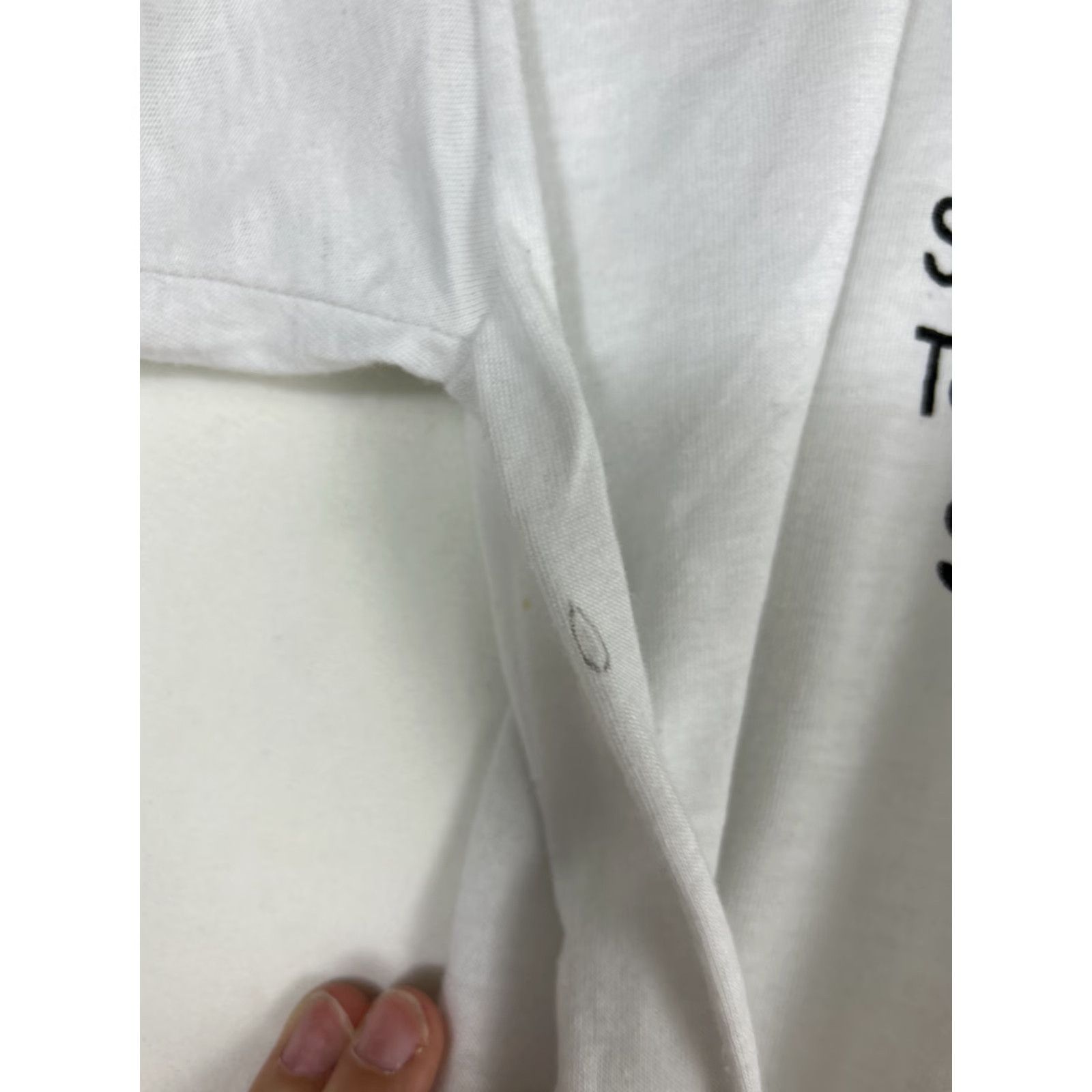 Vintage VINTAGE MERVYNS T-SHIRT Men White Short Sleeve L Teacher 20” 27” Size US L / EU 52-54 / 3 - 6 Thumbnail