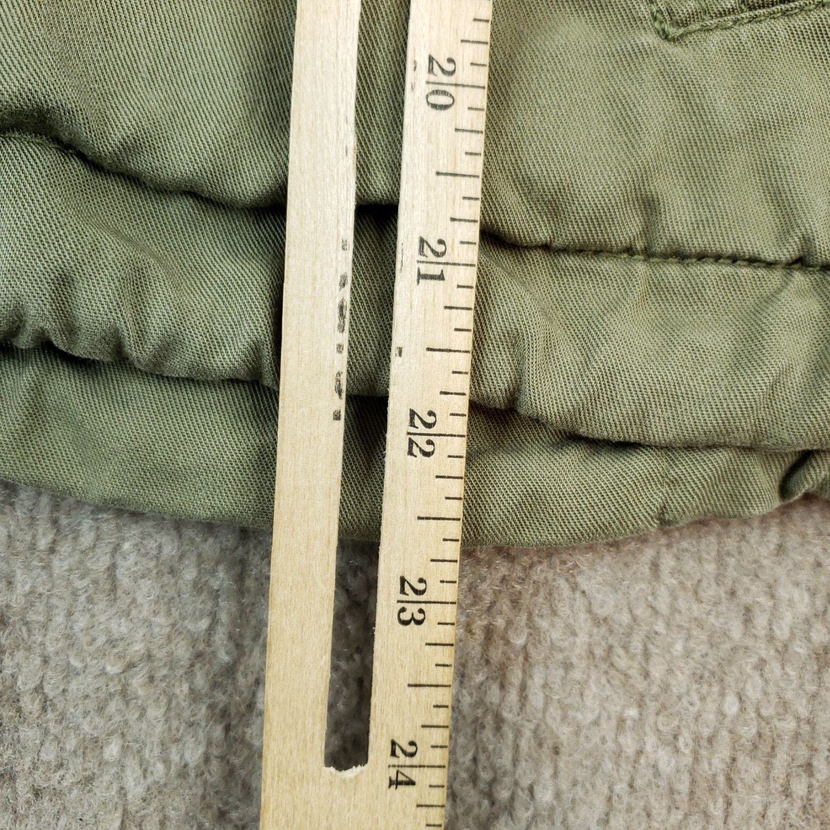 Gap Gap Womens Green Lightweight Button Up Jacket XS Size XS / US 0-2 / IT 36-38 - 3 Thumbnail