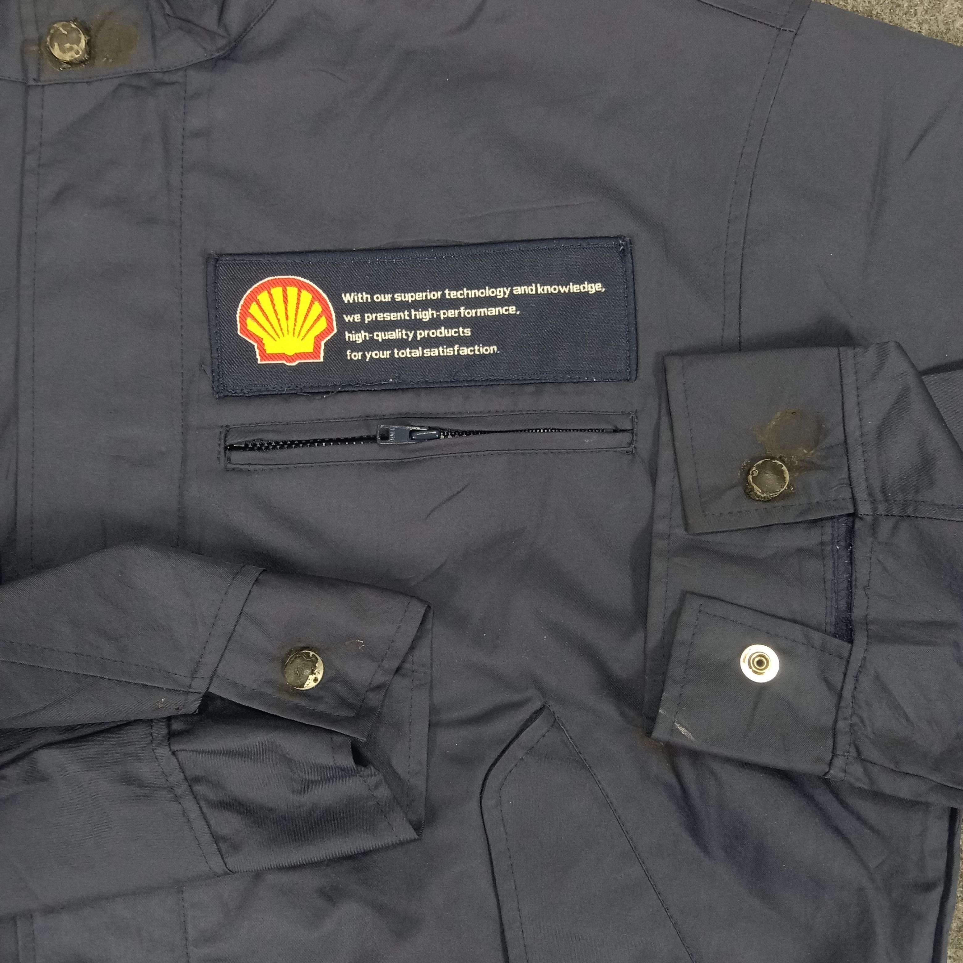 Japanese Brand × Vintage Shell Nismo Nissan Racing Team Custom Art Jacket Size US L / EU 52-54 / 3 - 3 Thumbnail