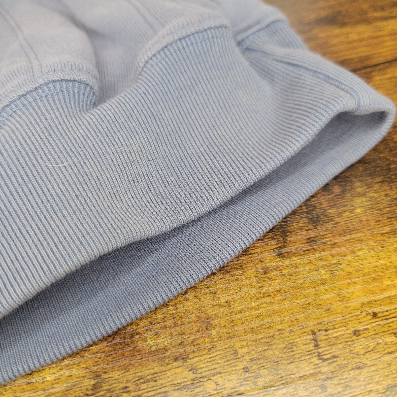 Other Classics by Palmland L Blue Gray Striped Cotton Blend Henley Size US L / EU 52-54 / 3 - 8 Thumbnail