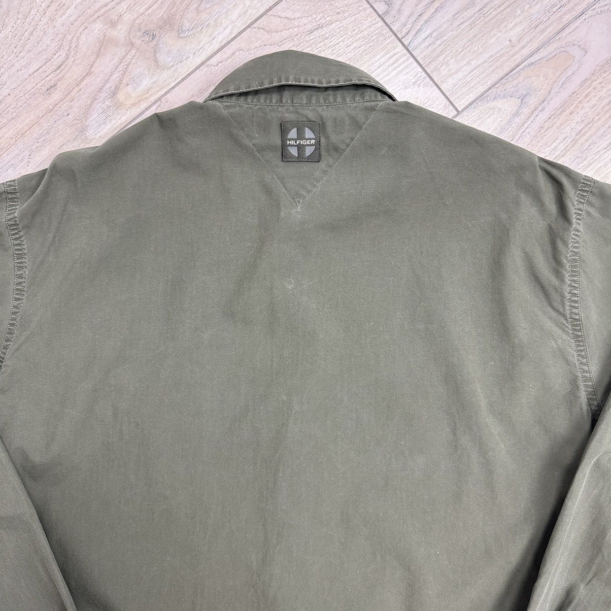 Polo Ralph Lauren Vintage Tommy Hilfiger Y2K Military Tactical Olive Shirt Size US M / EU 48-50 / 2 - 15 Thumbnail