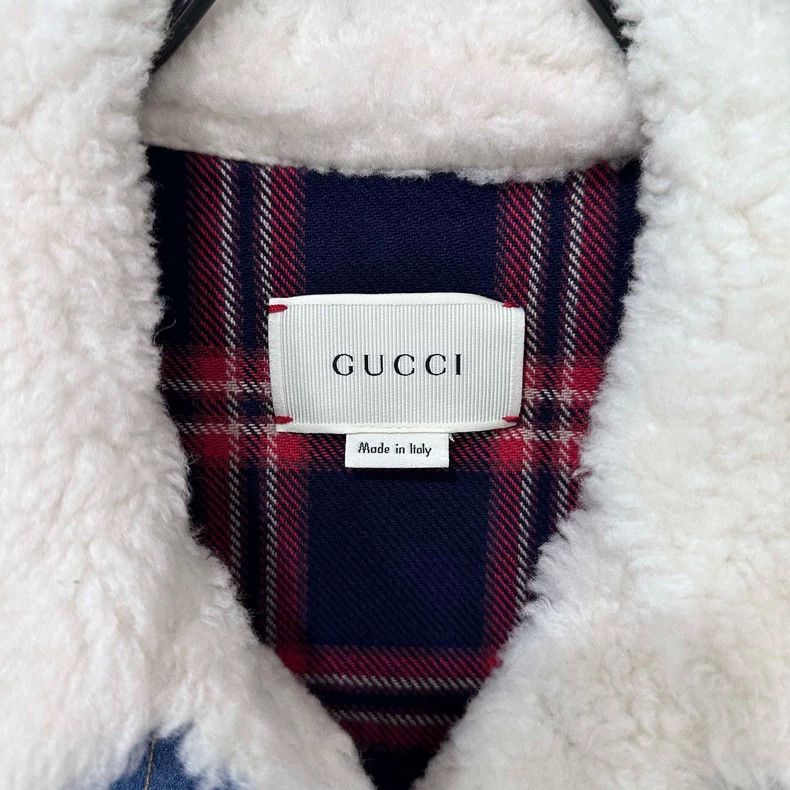 Gucci Gucci Size 10 Heavy industry lamb wool embroidered floral Size US S / EU 44-46 / 1 - 4 Thumbnail