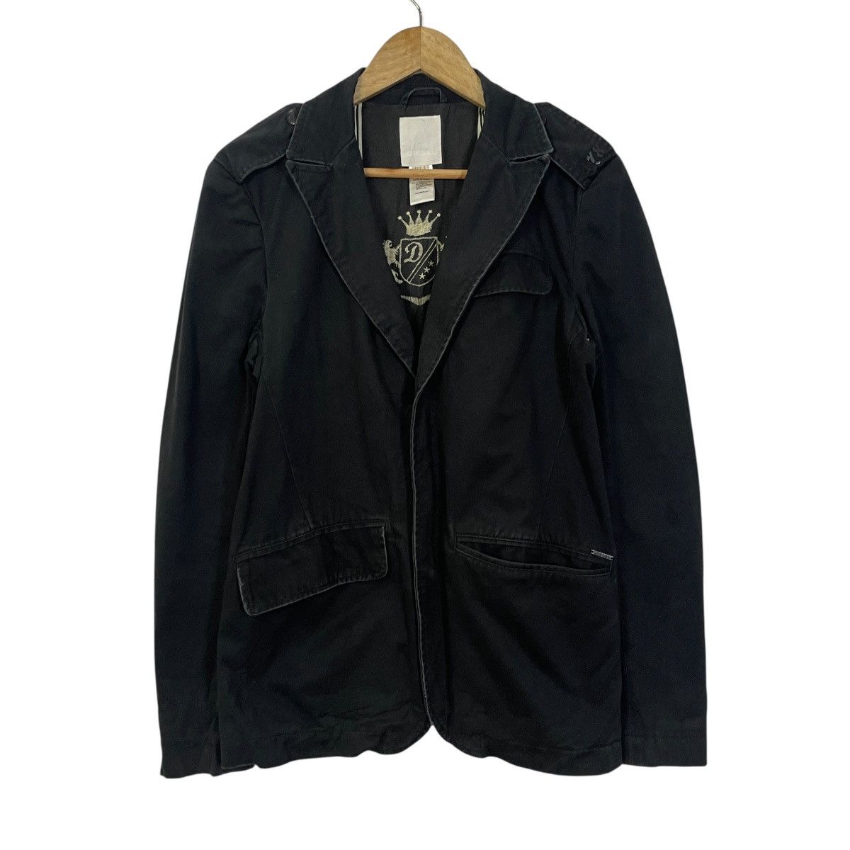 Diesel Vintage Diesel Zipper Ups Coat Jacket Size US S / EU 44-46 / 1 - 2 Thumbnail