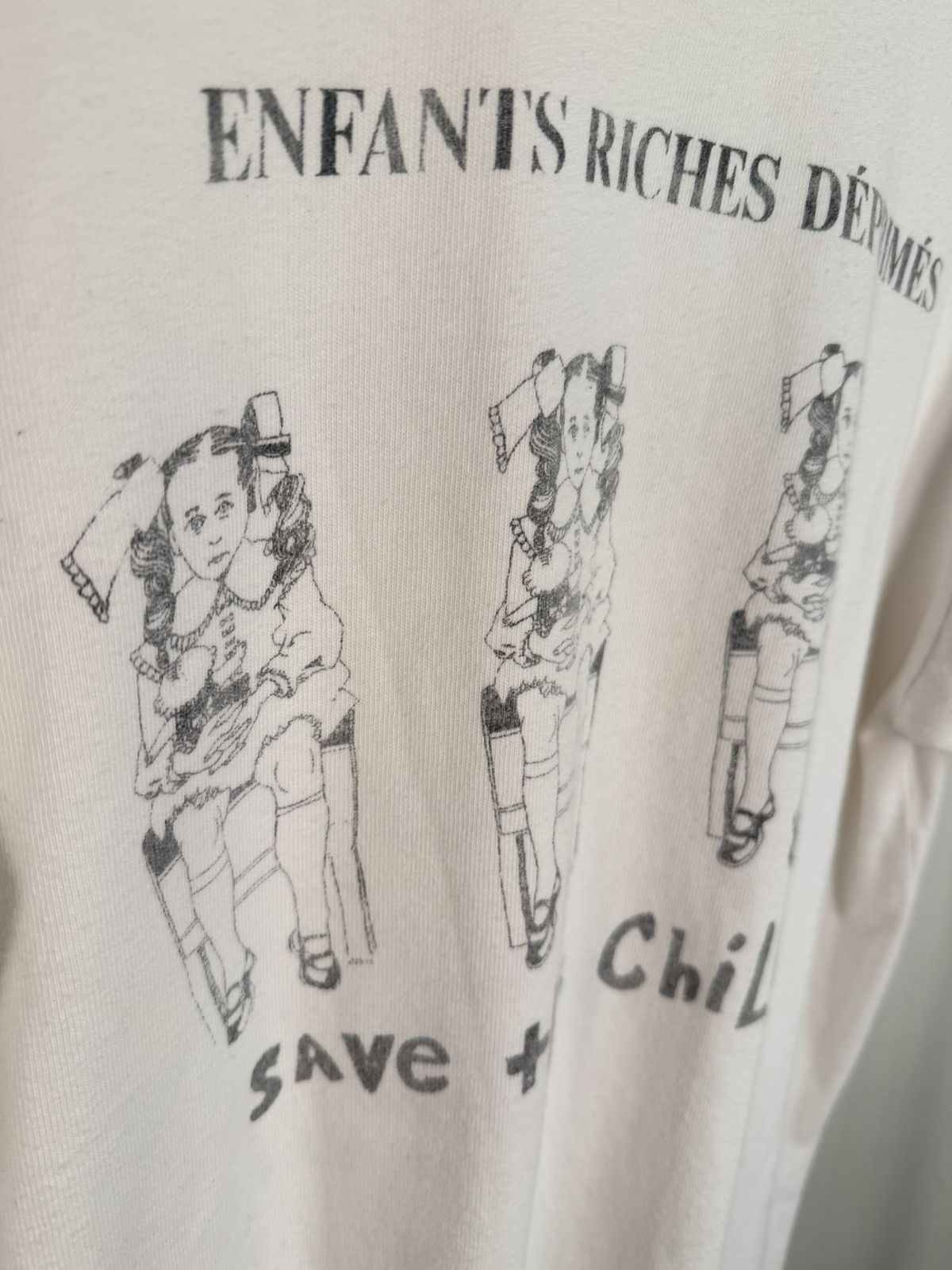 Enfants Riches Deprimes 🚭OG ERD GRAIL🚭 SPRING/SUMMER 2019 "SAVE THIS CHILD" SHIRT Size US L / EU 52-54 / 3 - 13 Thumbnail