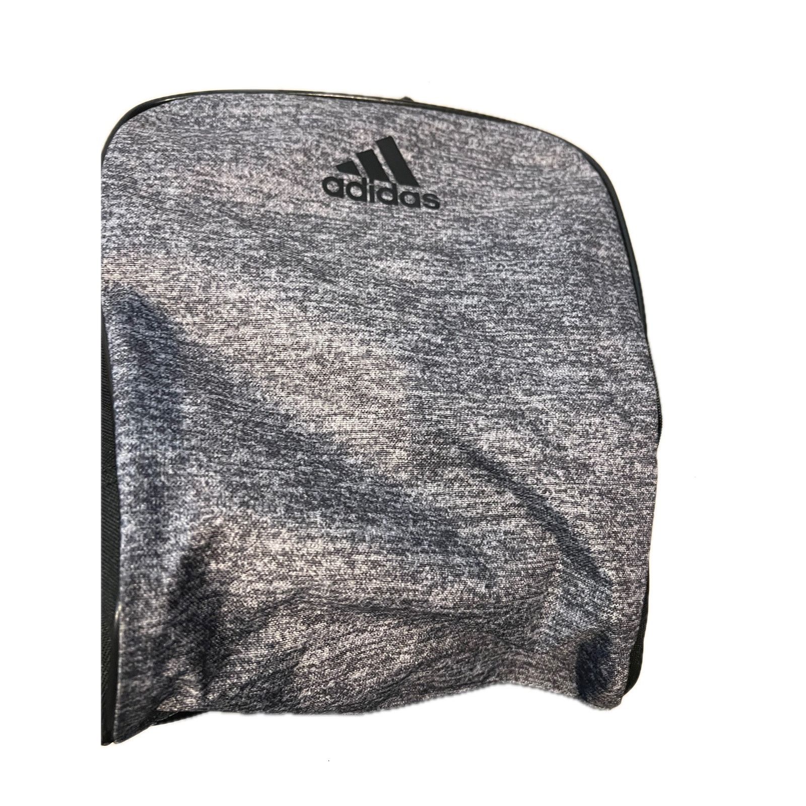 Adidas Adidas Defender Small Gray Black Gym Bag 18"x10"x12" Size ONE SIZE - 7 Thumbnail