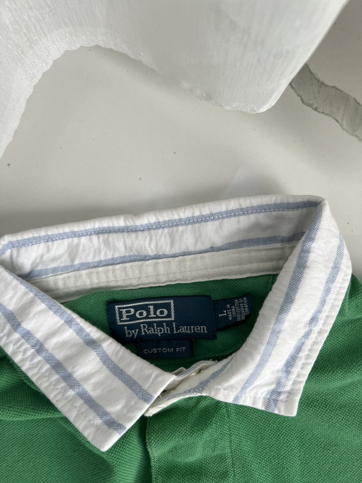 Polo Ralph Lauren 00’s POLO RALPH LAUREN RUGBY OLD MONEY Y2K T-SHIRT Size US L / EU 52-54 / 3 - 6 Thumbnail