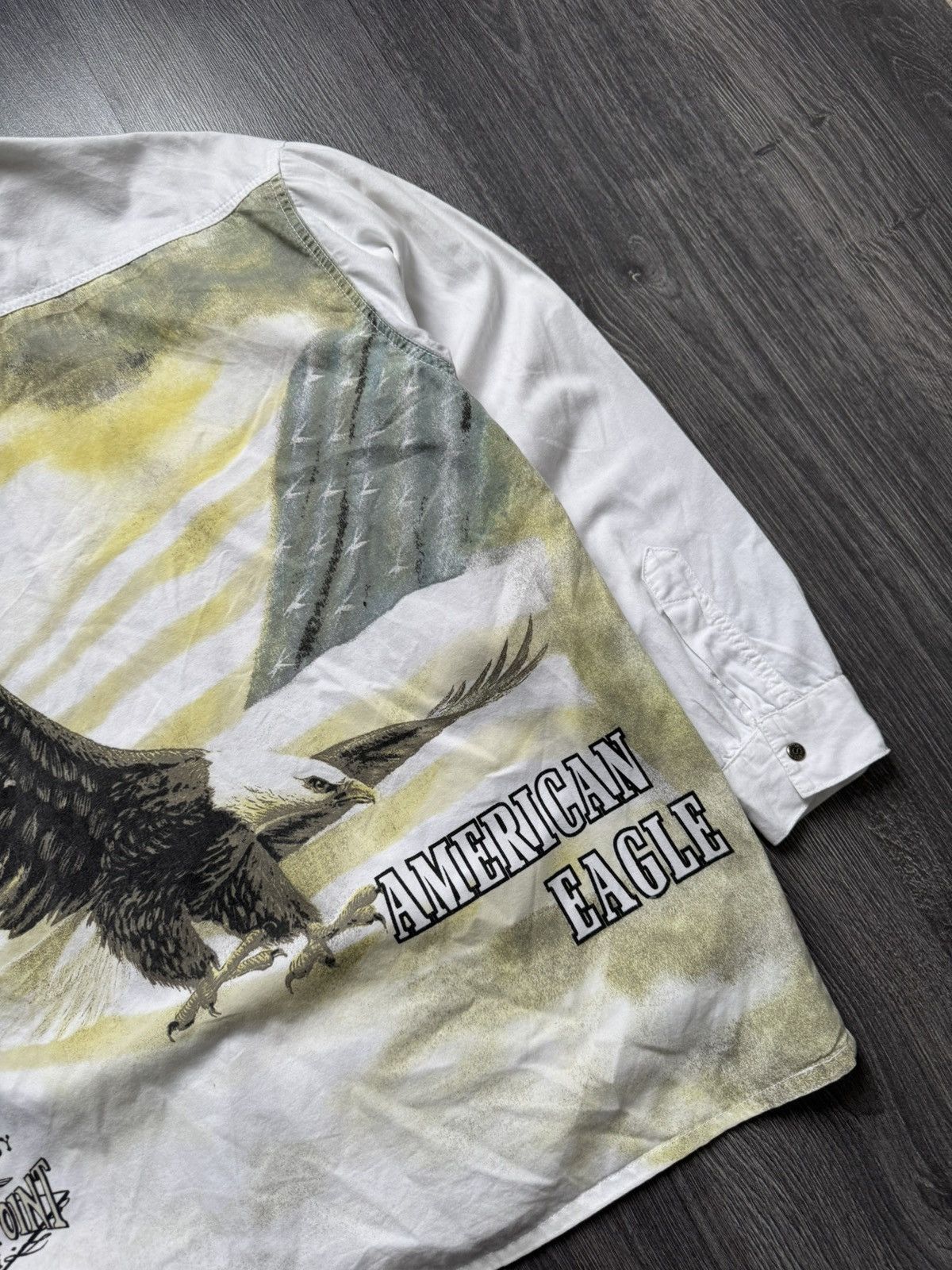 Vintage 90s Vintage Crazy Stockerpoint American Eagle Shirt Size US M / EU 48-50 / 2 - 8 Thumbnail