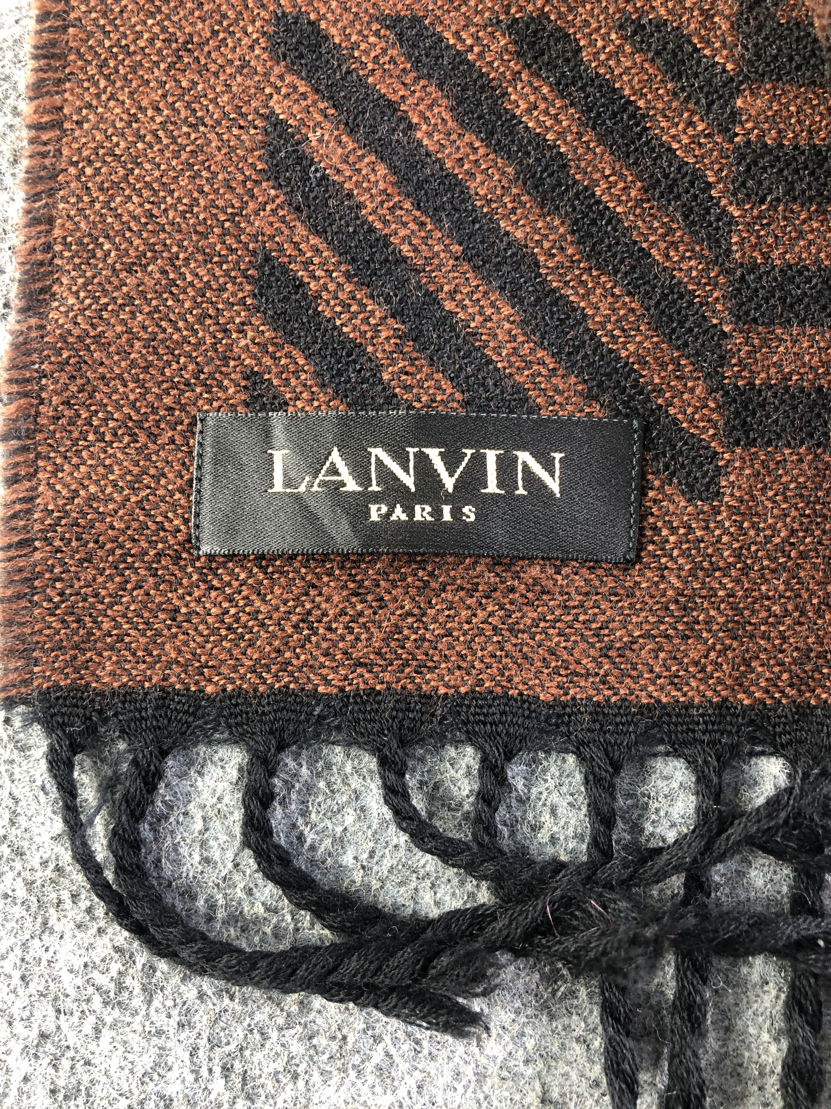 Lanvin Lanvin Scarf / Muffler / Neckwear SS1265 Size ONE SIZE - 4 Thumbnail