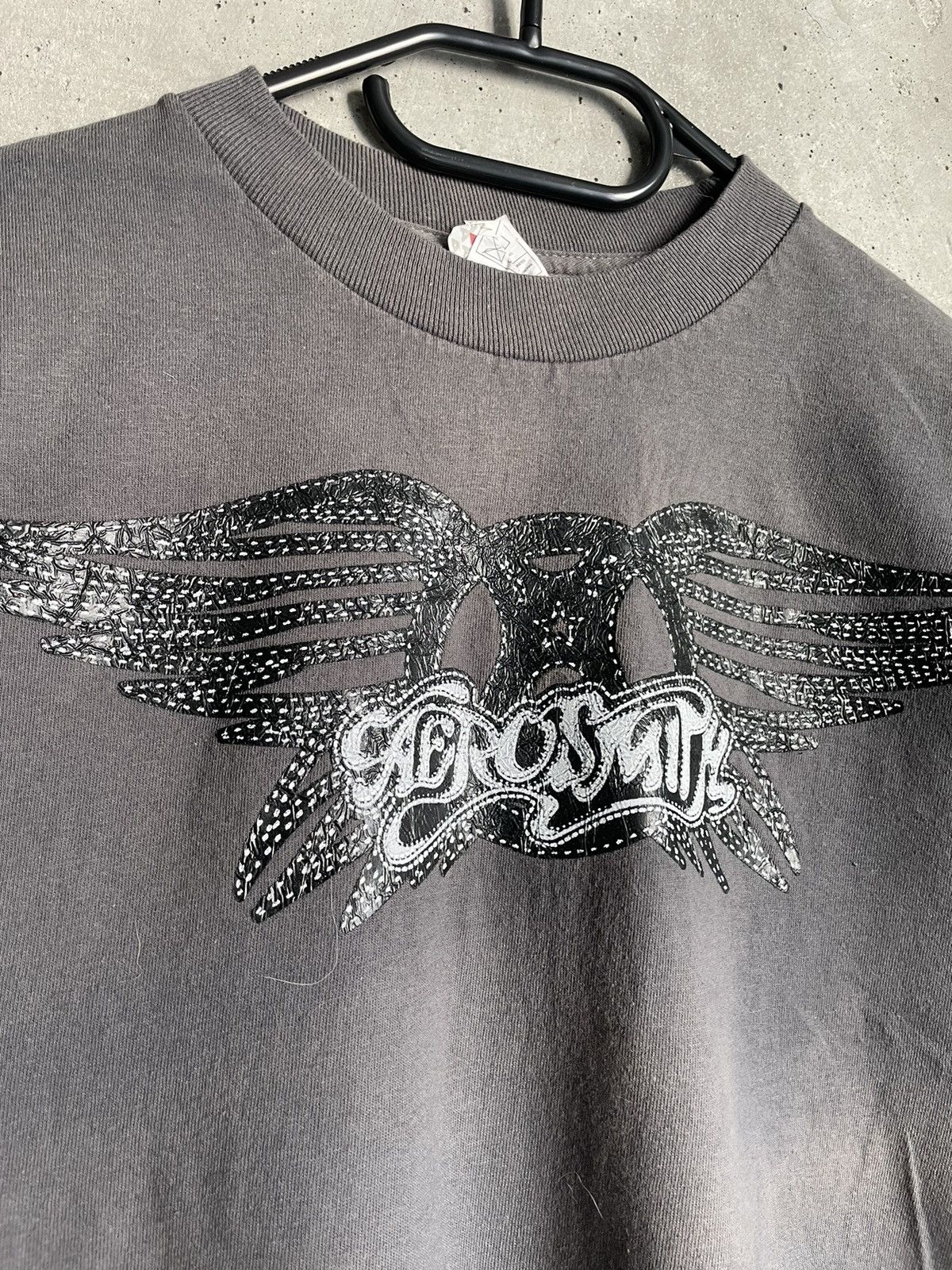 Aerosmith Vintage AEROSMITH 'Just Push Play' Faded Band T Shirt Y2K Size US M / EU 48-50 / 2 - 5 Thumbnail
