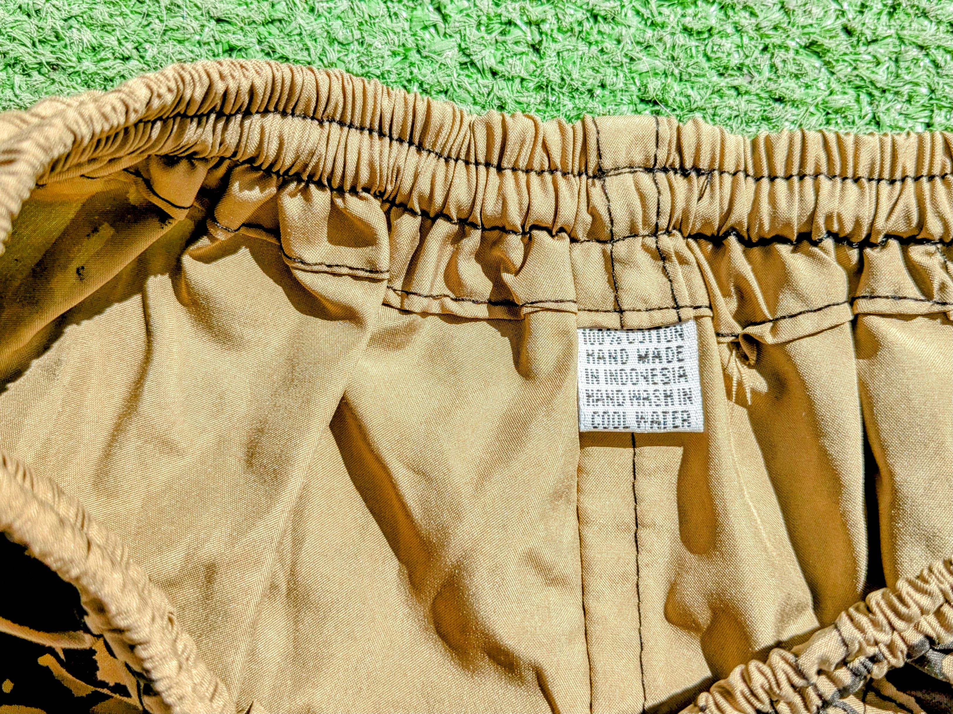 Designer Bali Surfing Sport Beach Long Bathing Suit Drawstring Shorts Size US 32 / EU 48 - 10 Thumbnail