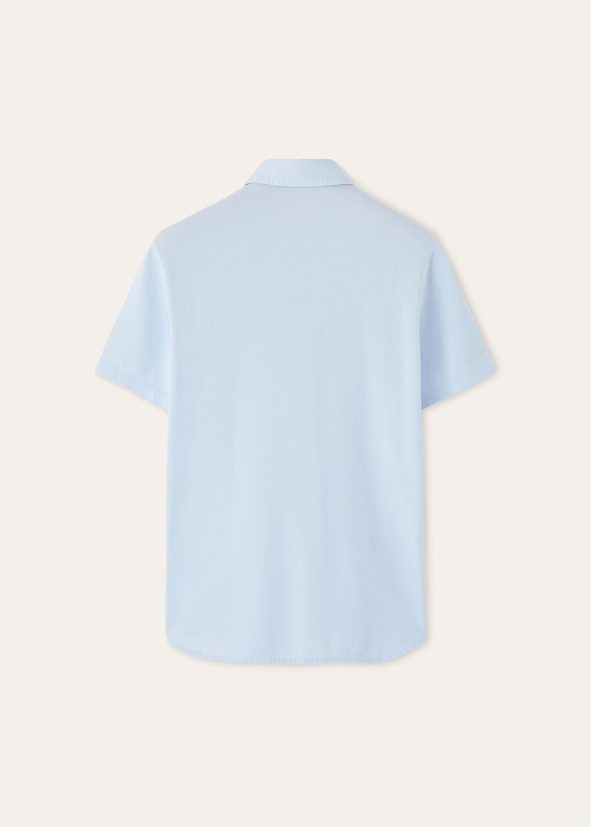 Loro Piana os11x0226 FAP9959 Brenna Polo Shirt in Celestial Breeze Size US L / EU 52-54 / 3 - 6 Thumbnail