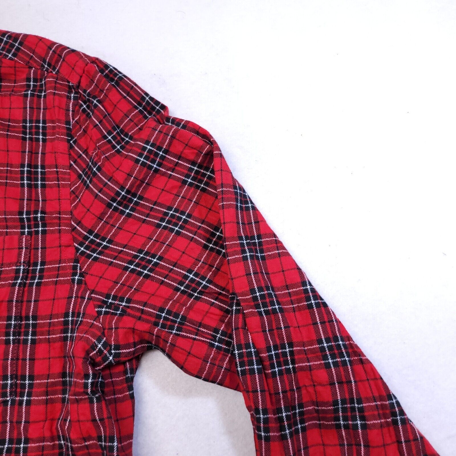 Chaps Chaps Tartan Flannel Shirt Men Size Extra Large XL Red Black Size US XL / EU 56 / 4 - 5 Thumbnail