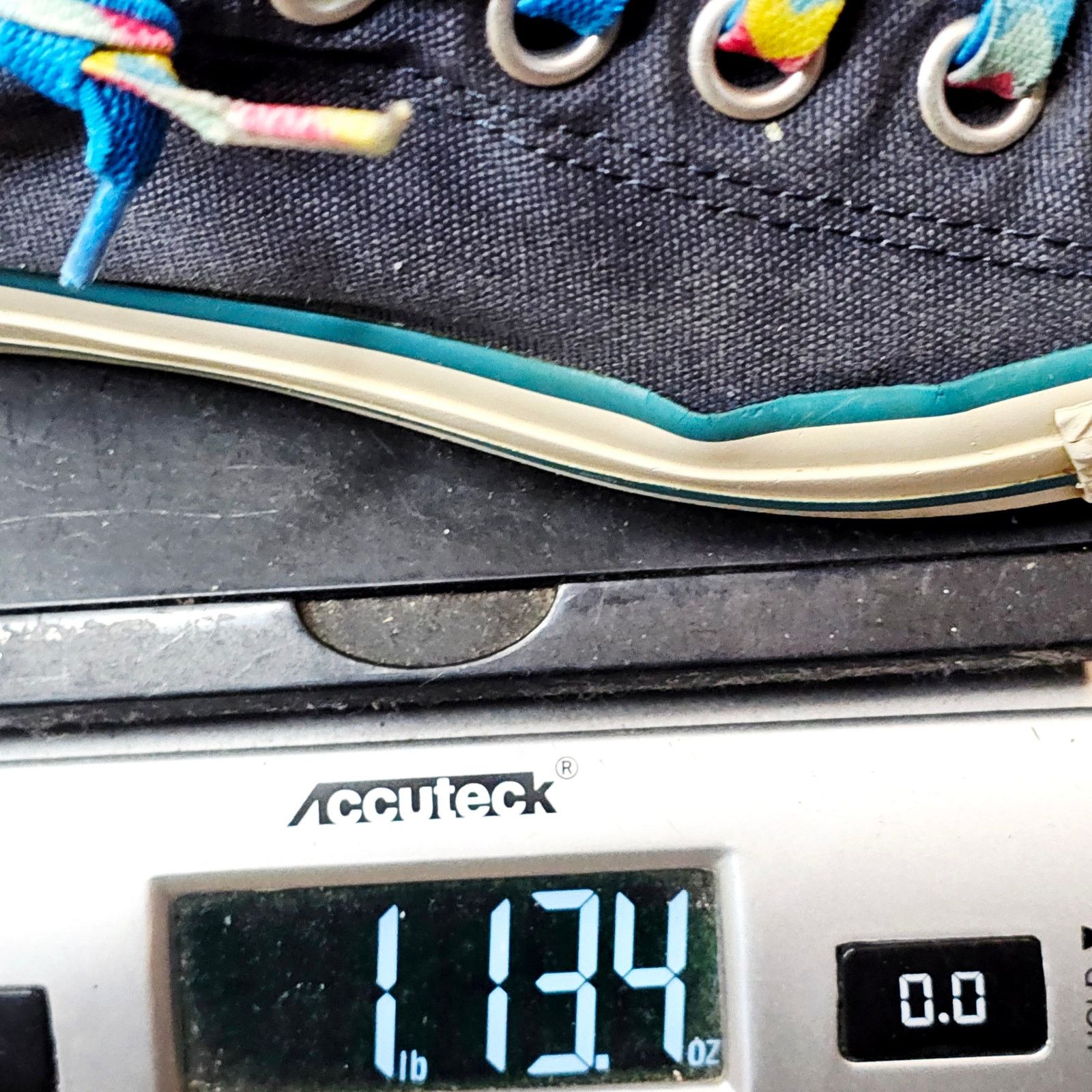 Converse Converse Chuck Navy Blue Rainbow Chevron sneaker Shoe 10 Size US 10 / IT 40 - 9 Thumbnail