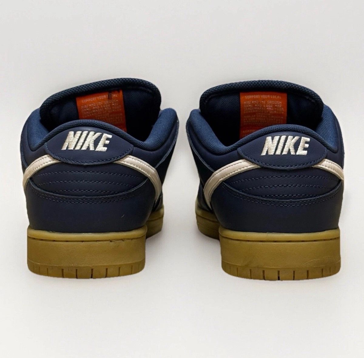 Designer × Nike Nike Dunk Pro SB Low Navy Gum Size 10.5 FJ1674-400 Size US 10.5 / EU 43-44 - 6 Thumbnail