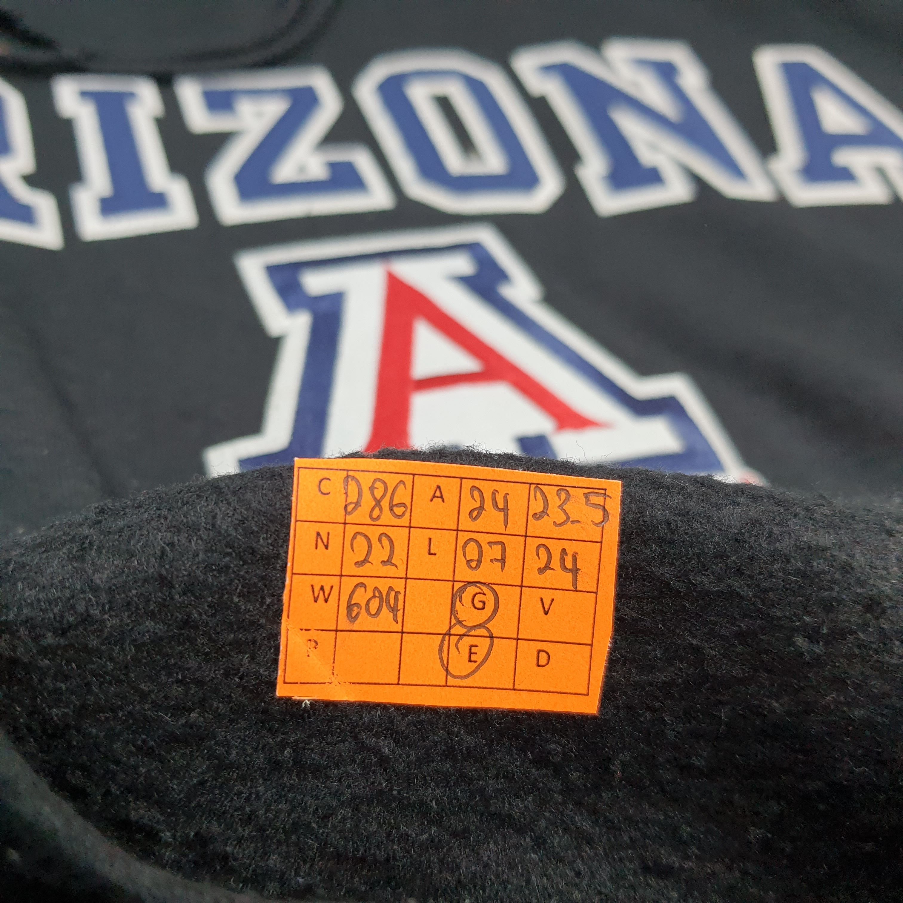 Champion Vintage Champion Arizona Wildcats Basketball Hoodie C286N22 Size US L / EU 52-54 / 3 - 6 Thumbnail