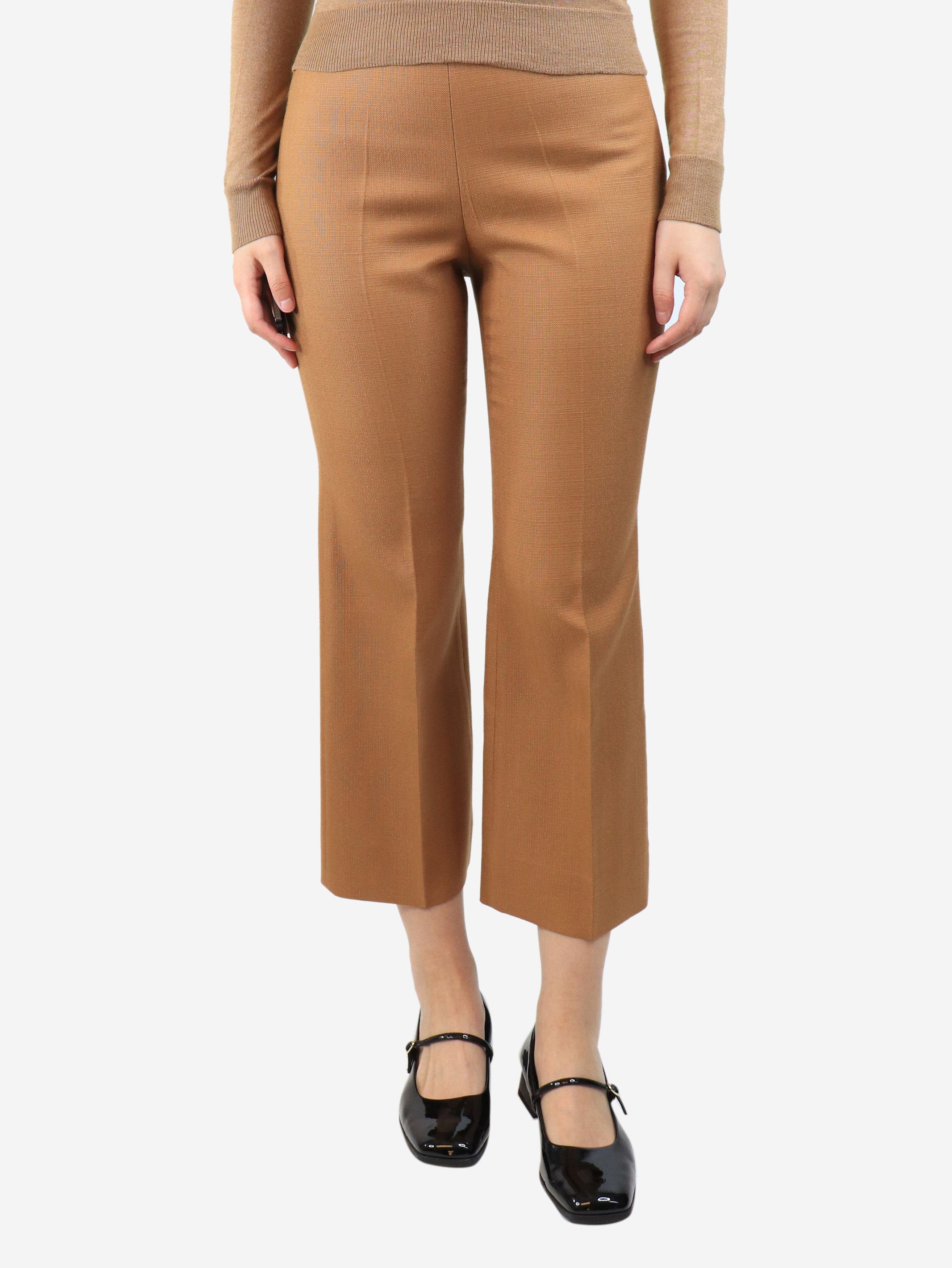 パンツ Gucci Pantaloni in jersey di cotone con ricamo Gucci Gucci Pantaloni In Jersey Di Cotone Con Ricamo for