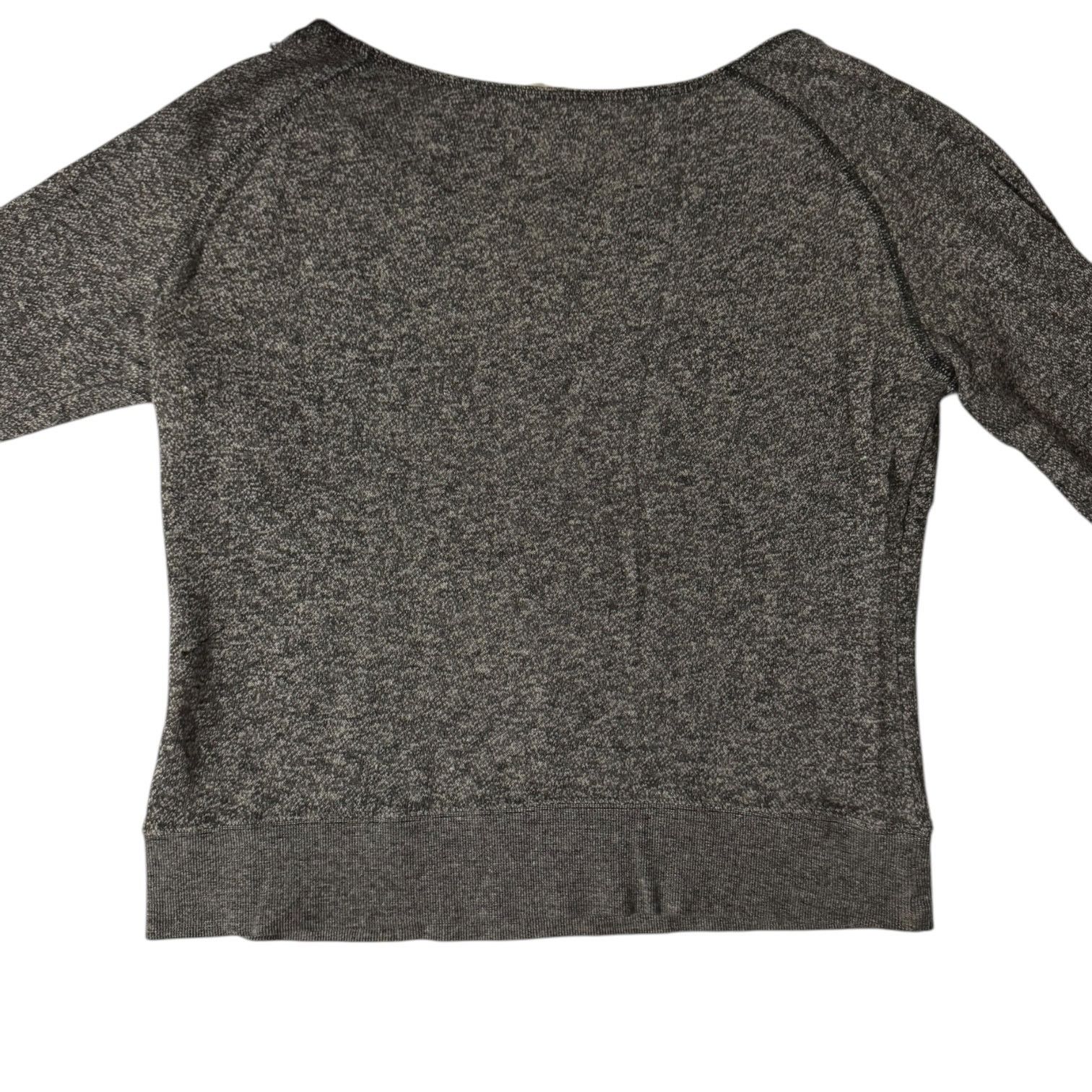 Independent Trading Co. Independent Women’s Mottled Gray Cropped Sweater Medium Size M / US 6-8 / IT 42-44 - 3 Thumbnail