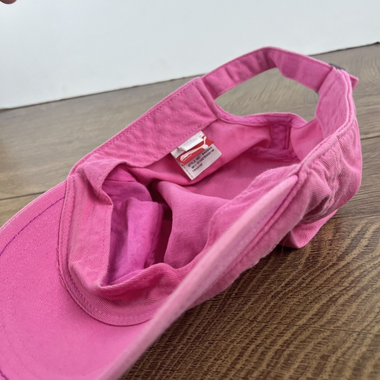 Puma PUMA Pink Hat Adjustable Adult Size Hat Pink Cap Size ONE SIZE - 11 Thumbnail