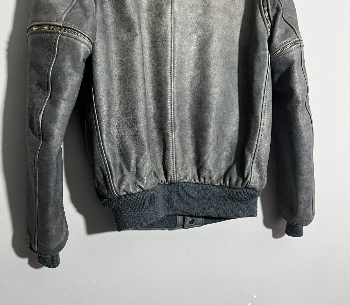 Hein Gericke × Vintage Vintage 90s Hein Gericke Leather Biker Zipper Racing Jacket Size US M / EU 48-50 / 2 - 21 Thumbnail