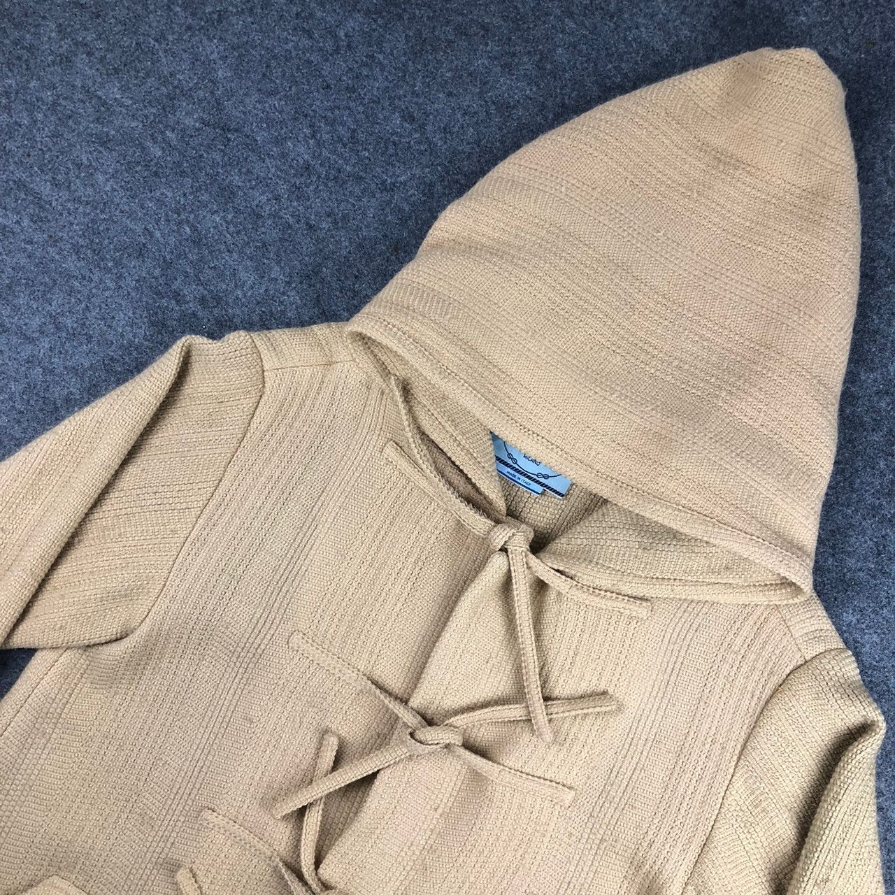 Prada Vintage Prada Long Jacket Rare Design Size US XL / EU 56 / 4 - 6 Thumbnail