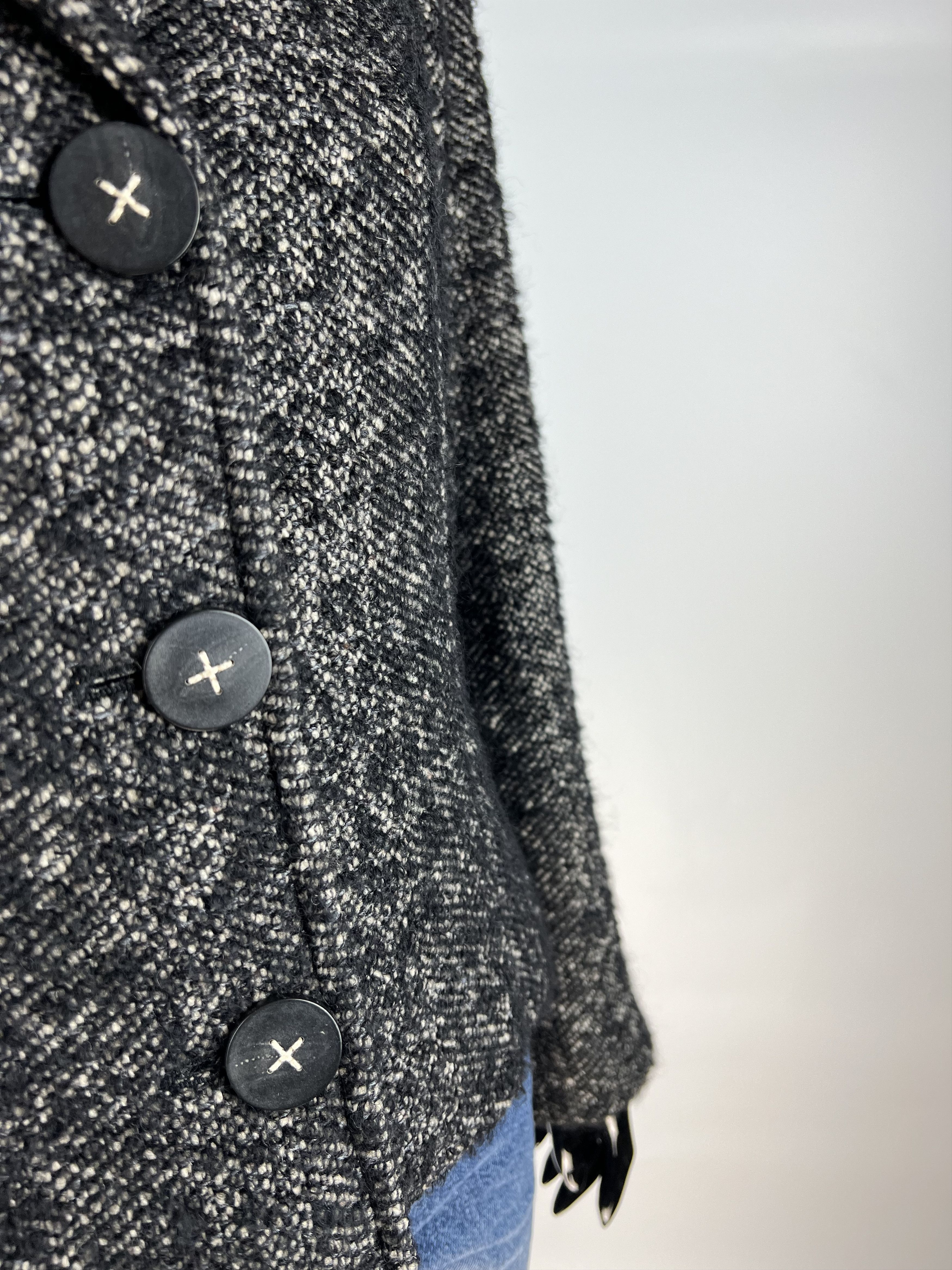 Max Mara Max Mara Wool Mohair Silk Blazer Size IT40 US6 GB8 F38 Size S / US 4 / IT 40 - 4 Thumbnail