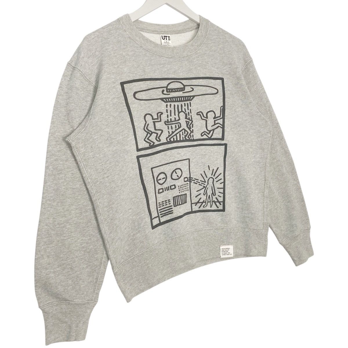 Vintage Vintage Peanuts Printed Crewneck Sweatshirt Gray Size S Size US S / EU 44-46 / 1 - 3 Thumbnail