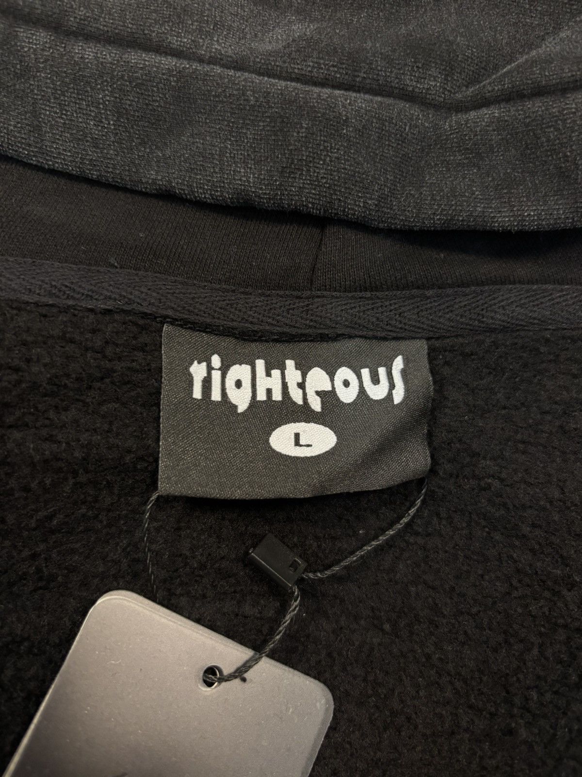 Other Righteous Risen King Zip Up Hoodie, Black Size US L / EU 52-54 / 3 - 8 Thumbnail