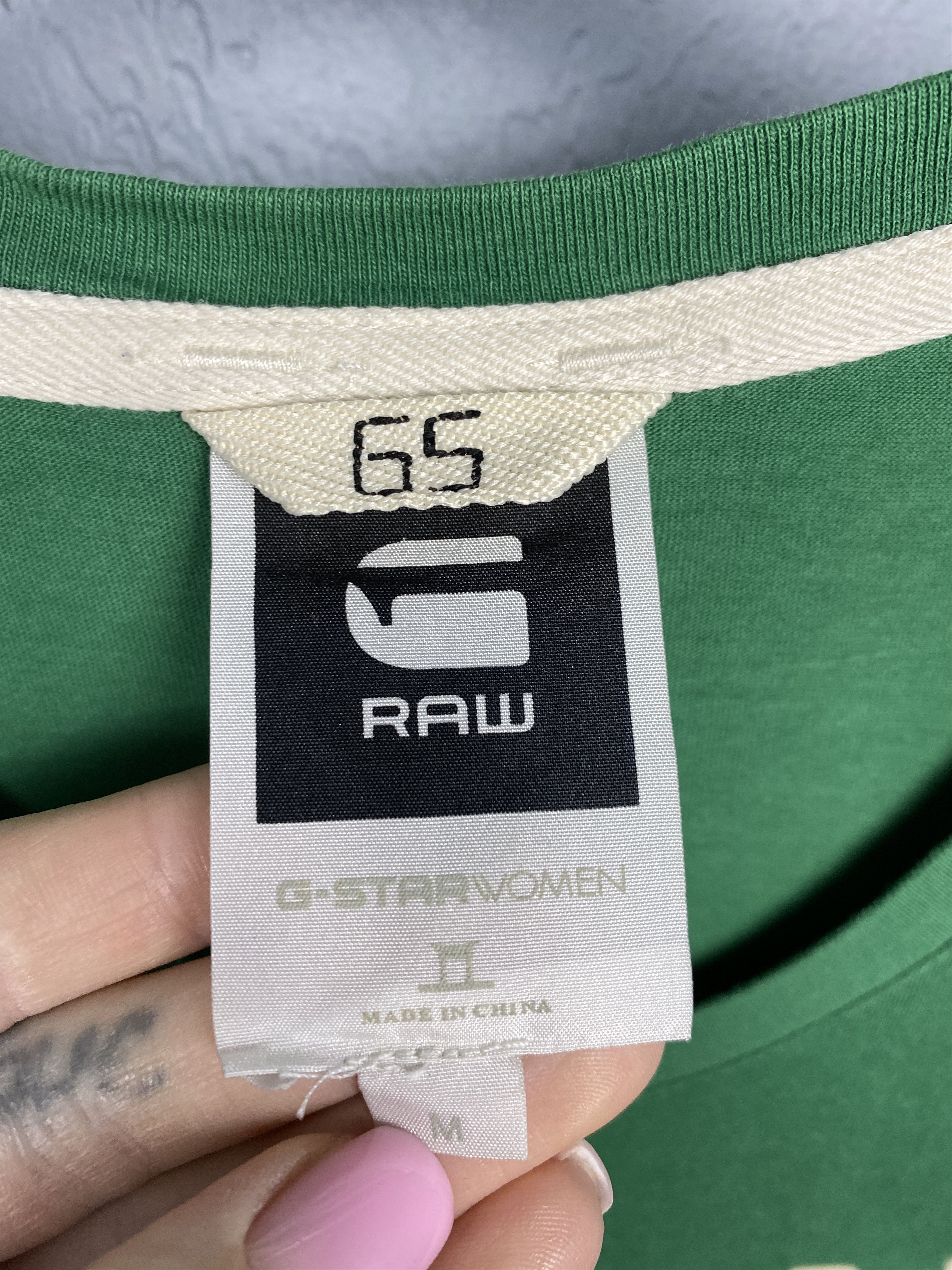 G-Star G Star Raw Vintage Womens T-Shirt Tee Y2K Size M / US 6-8 / IT 42-44 - 5 Thumbnail