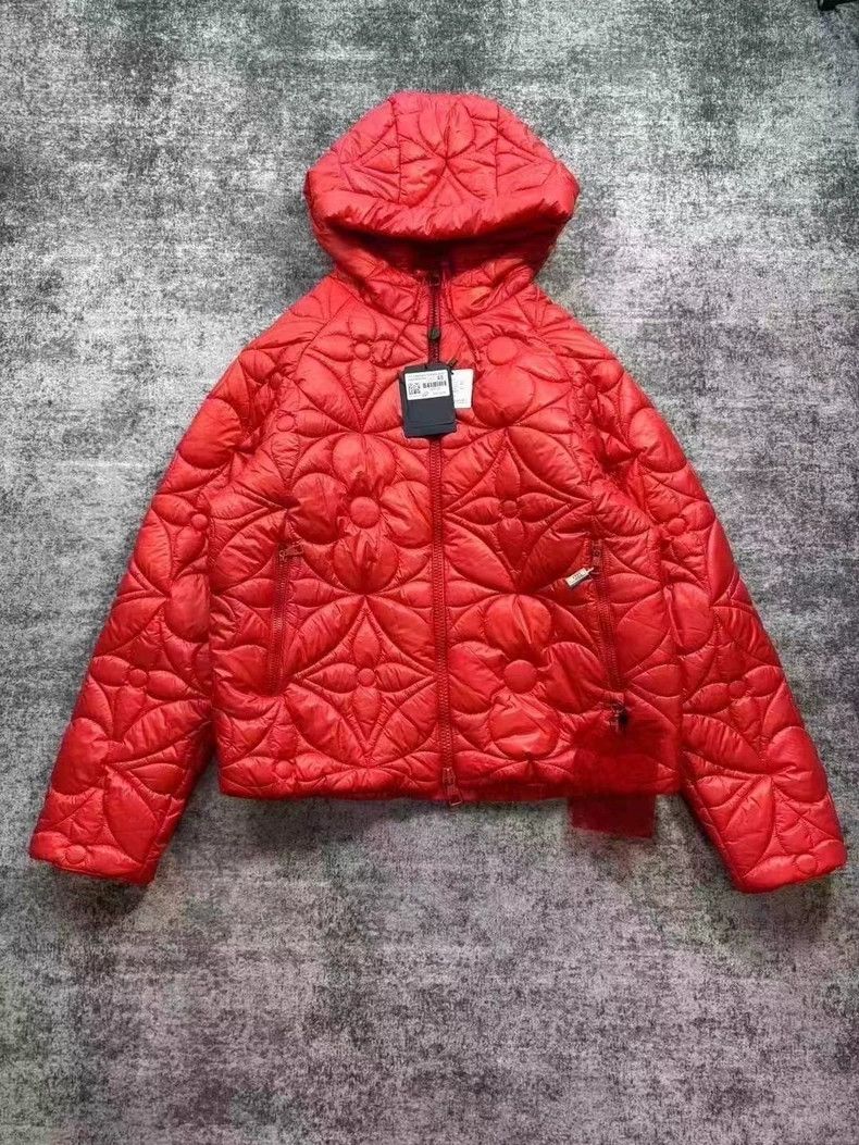 Louis Vuitton Red Down Jacket
