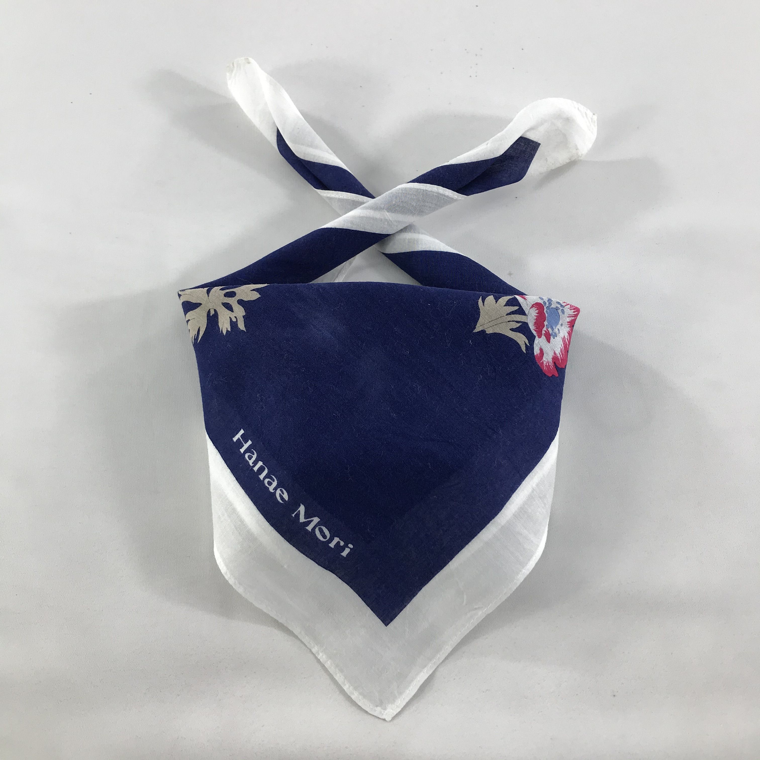 Hanae Mori × Vintage Hanae Mori Bandana / Handkerchief / Neckerchief - S1508 Size ONE SIZE - 3 Thumbnail