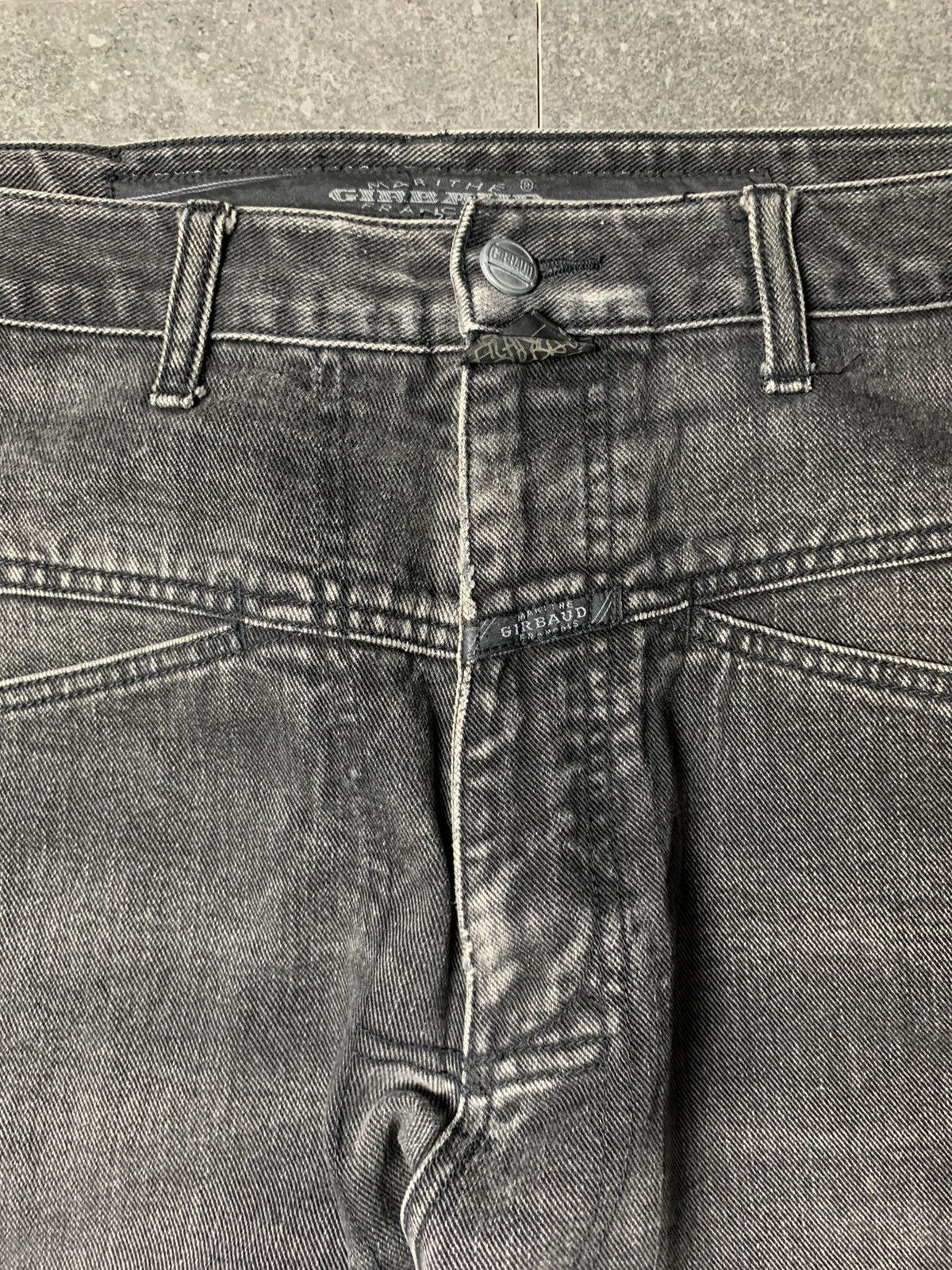 Marithe + Francois Girbaud Marithe Francois Girbaud Black Washed Baggy Denim Size US 30 / EU 46 - 5 Thumbnail