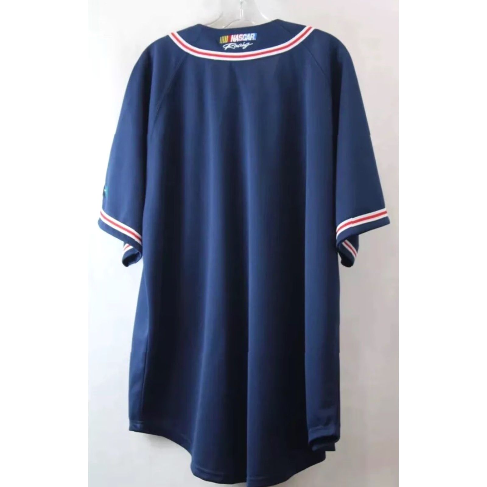 Chase Authentics NEW Chase Authentics NASCAR Racing Navy Blue Baseball Jersey Men's 2XL Size US XXL / EU 58 / 5 - 2 Thumbnail