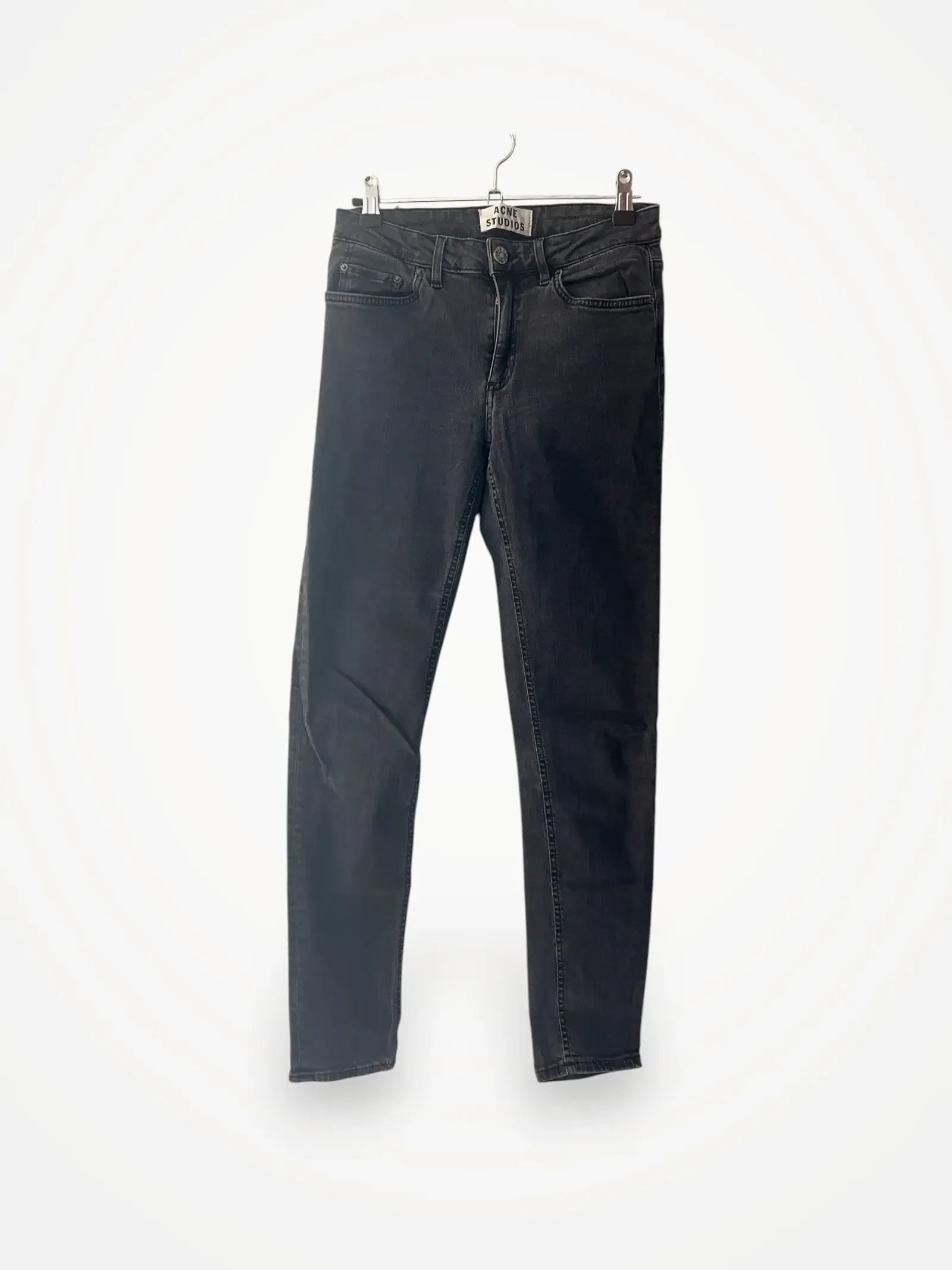 Acne Studios Acne Studios Skin 5 used black Jeans Size 27" / US 4 / IT 40 - 1 Thumbnail