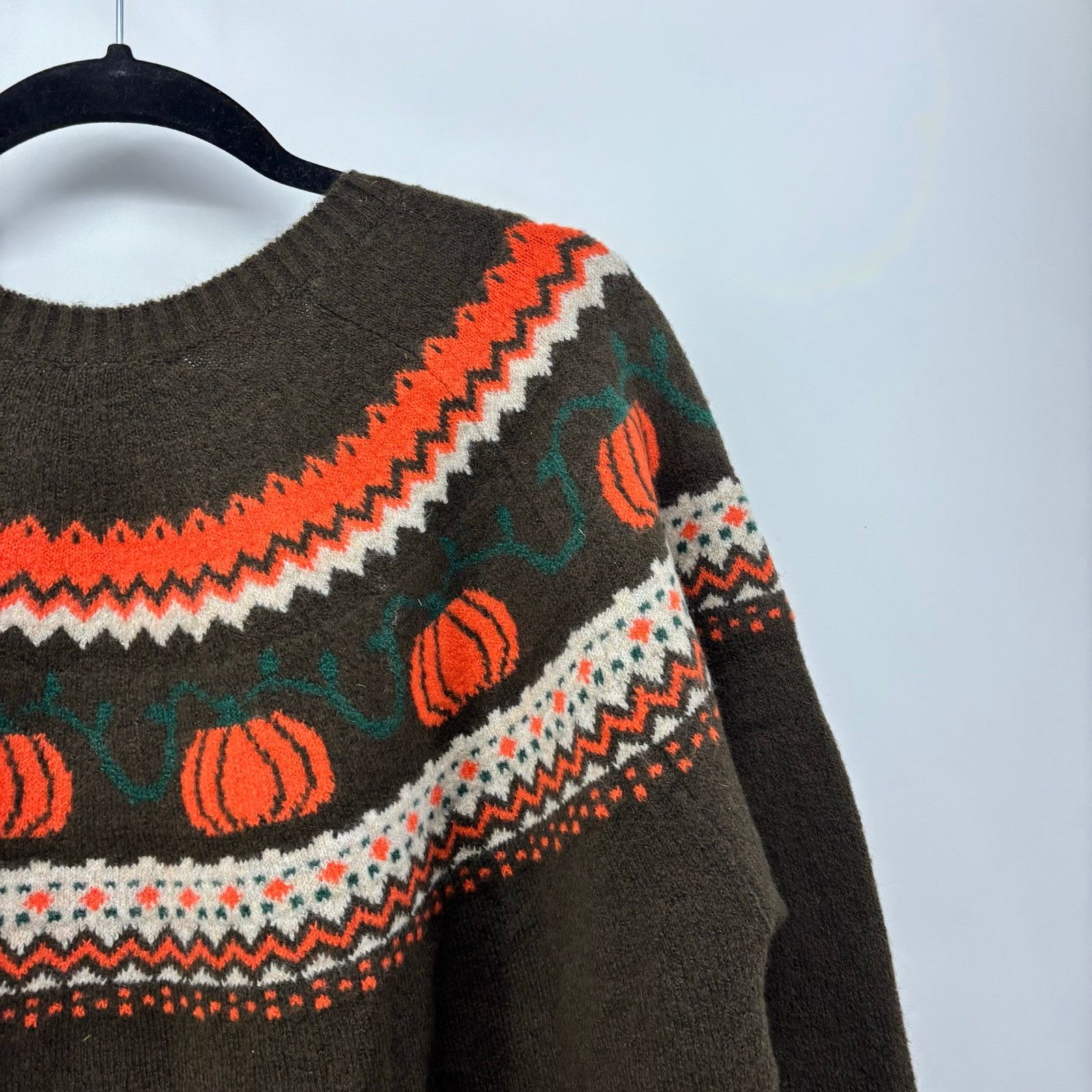 Vince Camuto Vince Camuto Size X Large Fair Isle Women's Sweater Crewneck Size XL / US 12-14 / IT 48-50 - 16 Thumbnail
