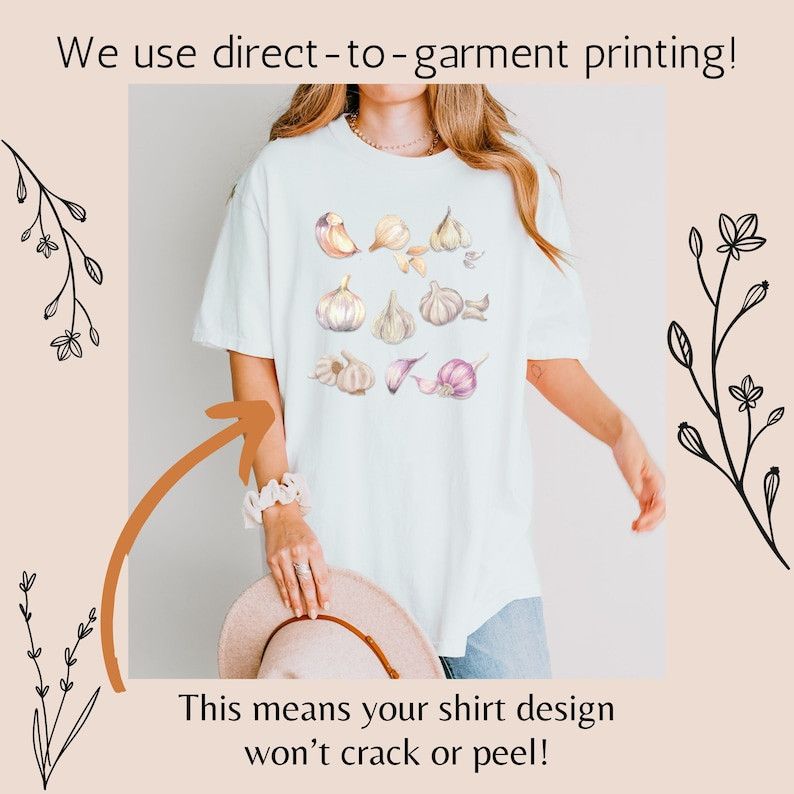Designer Garlic Baby Tee Size M / US 6-8 / IT 42-44 - 2 Thumbnail