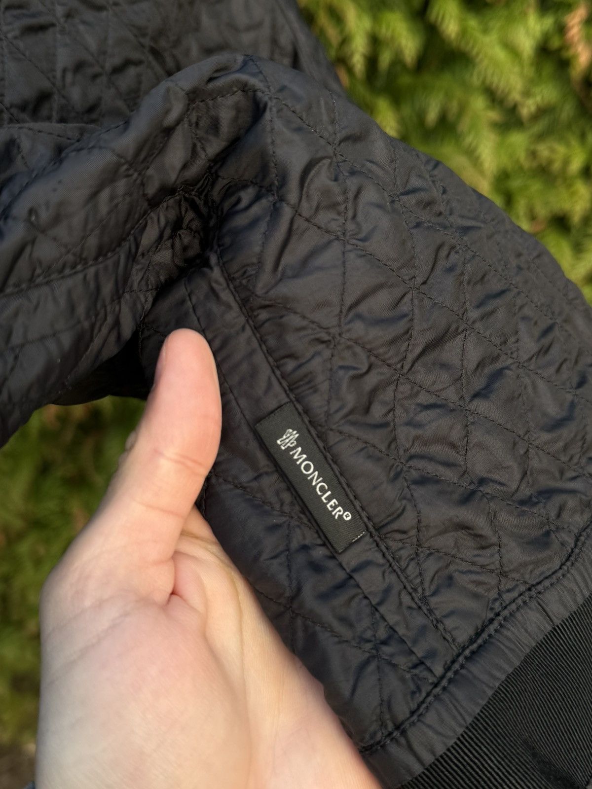 Moncler Moncler Quilted Nylon Moto Jacket Size XS / US 0-2 / IT 36-38 - 4 Thumbnail