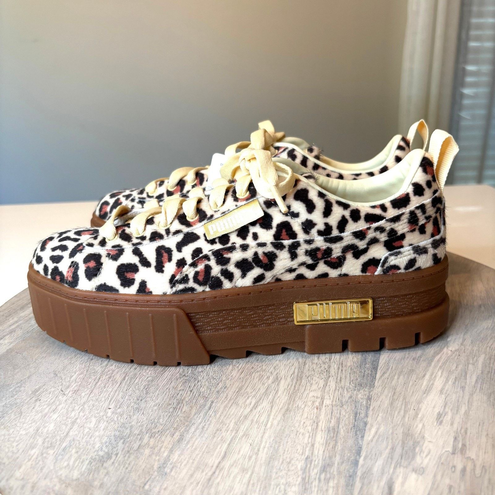 Puma Puma Mayze Leopard Platform Sneakers Women’s Size 8.5 Chunky Size US 8.5 / IT 38.5 - 2 Thumbnail
