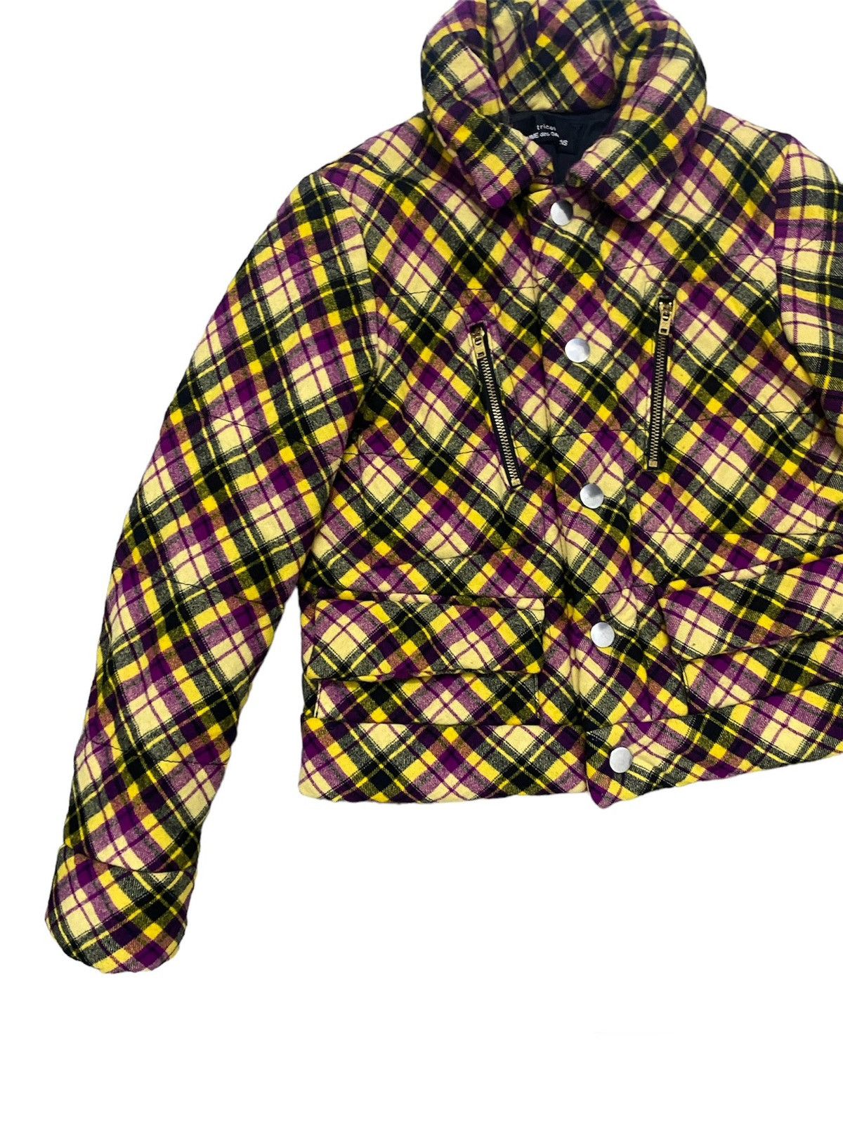 Comme des Garcons Homme Plus last drop TRICOT COMME DES GARCONS KNIT PUFFER 2005 CROPPED Size S / US 4 / IT 40 - 3 Thumbnail