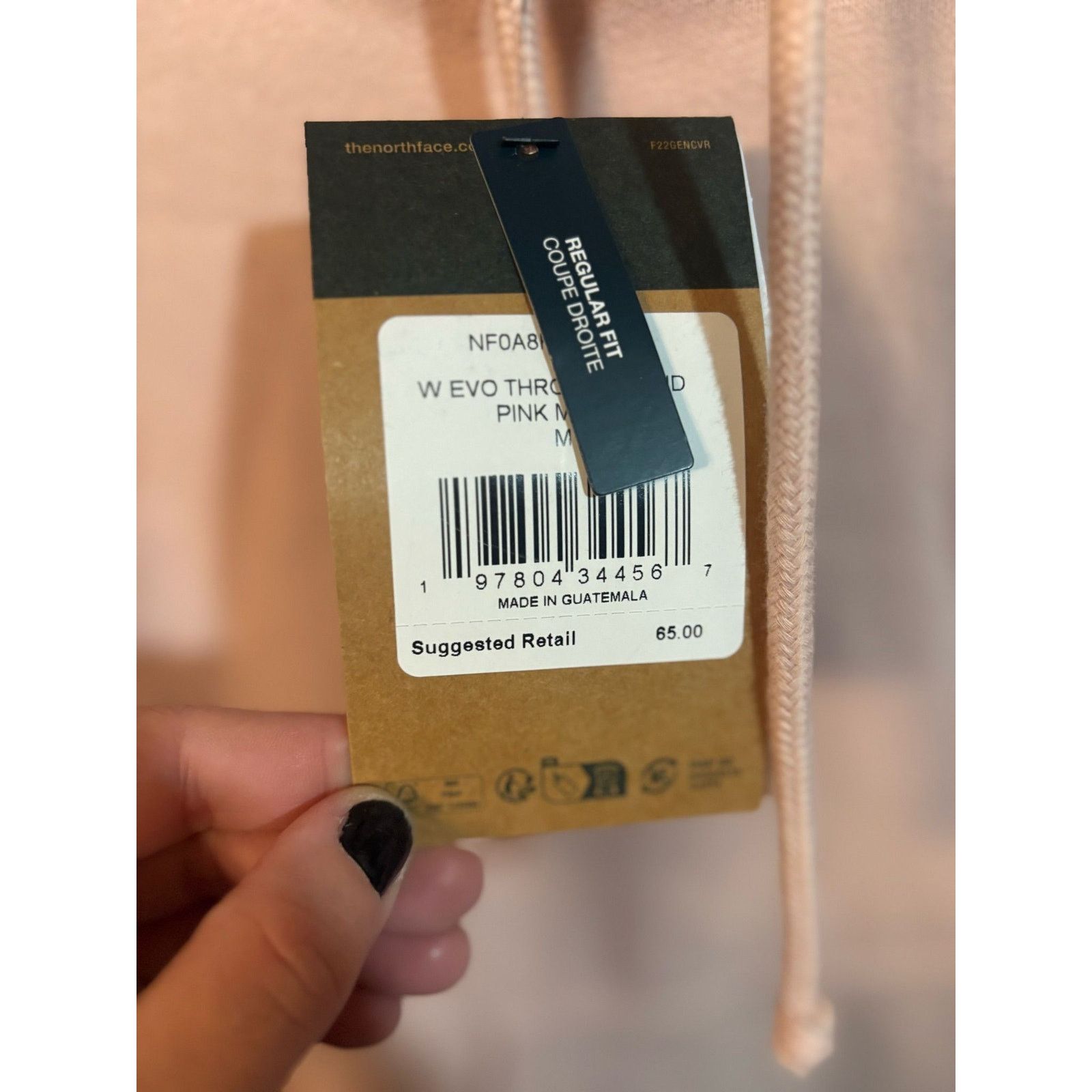 The North Face SZ M - Women's North Face Hoodie, Pink Moss Size M / US 6-8 / IT 42-44 - 3 Thumbnail