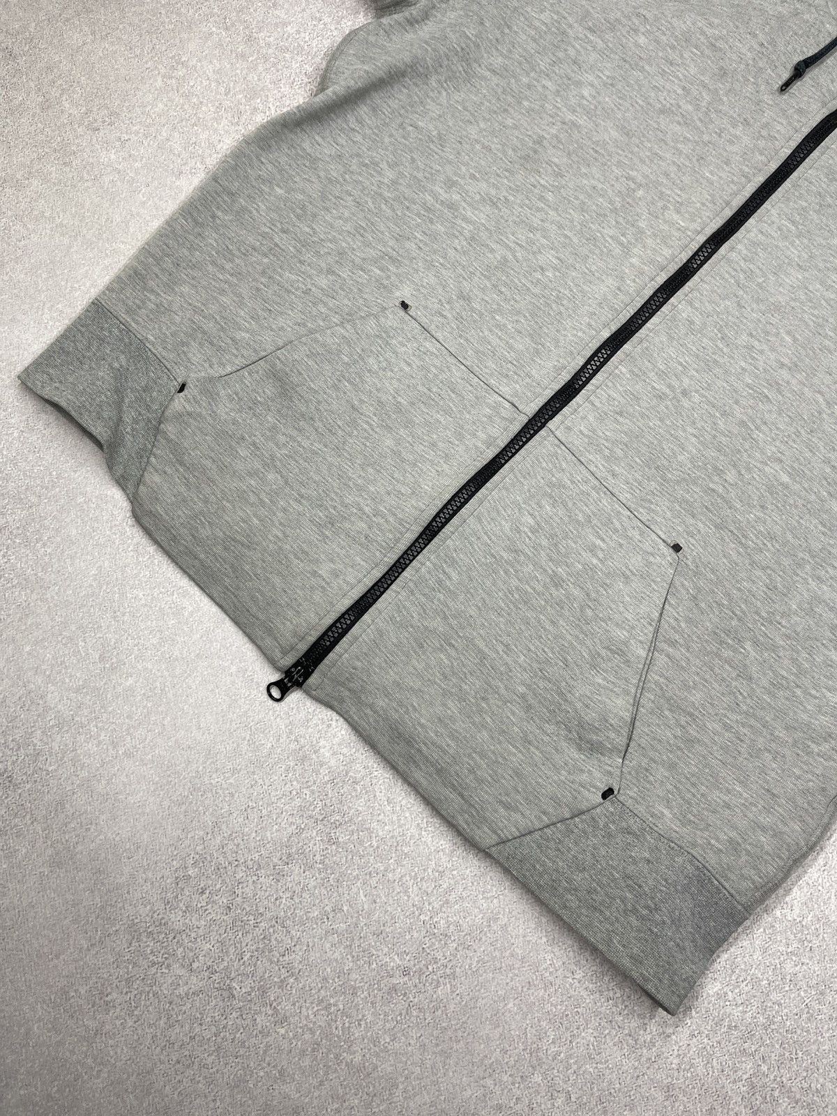 Nike Mens Nike Tech Fleece Zip Hoodie Grey Drill Y2K ACG TN Size US L / EU 52-54 / 3 - 6 Thumbnail