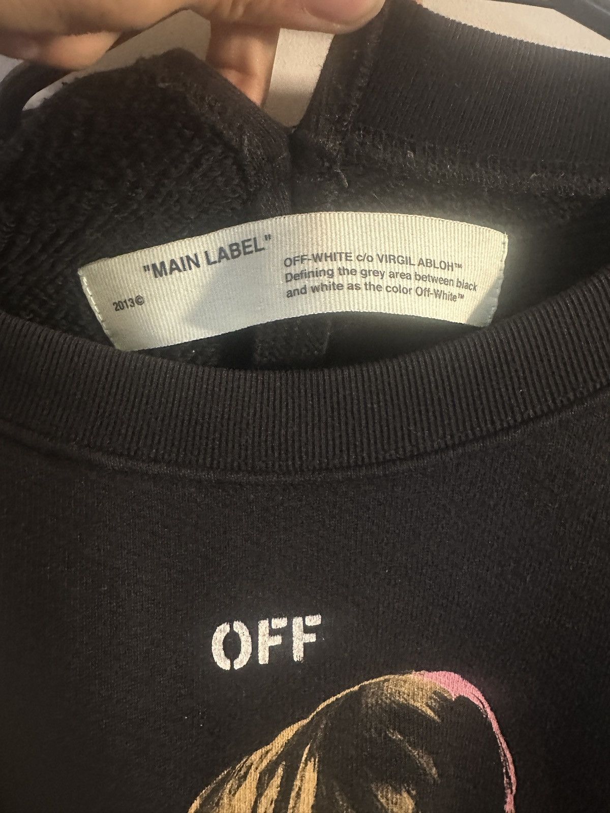 Off-White OFF-WHITE Kiss Crewneck Size US M / EU 48-50 / 2 - 2 Thumbnail