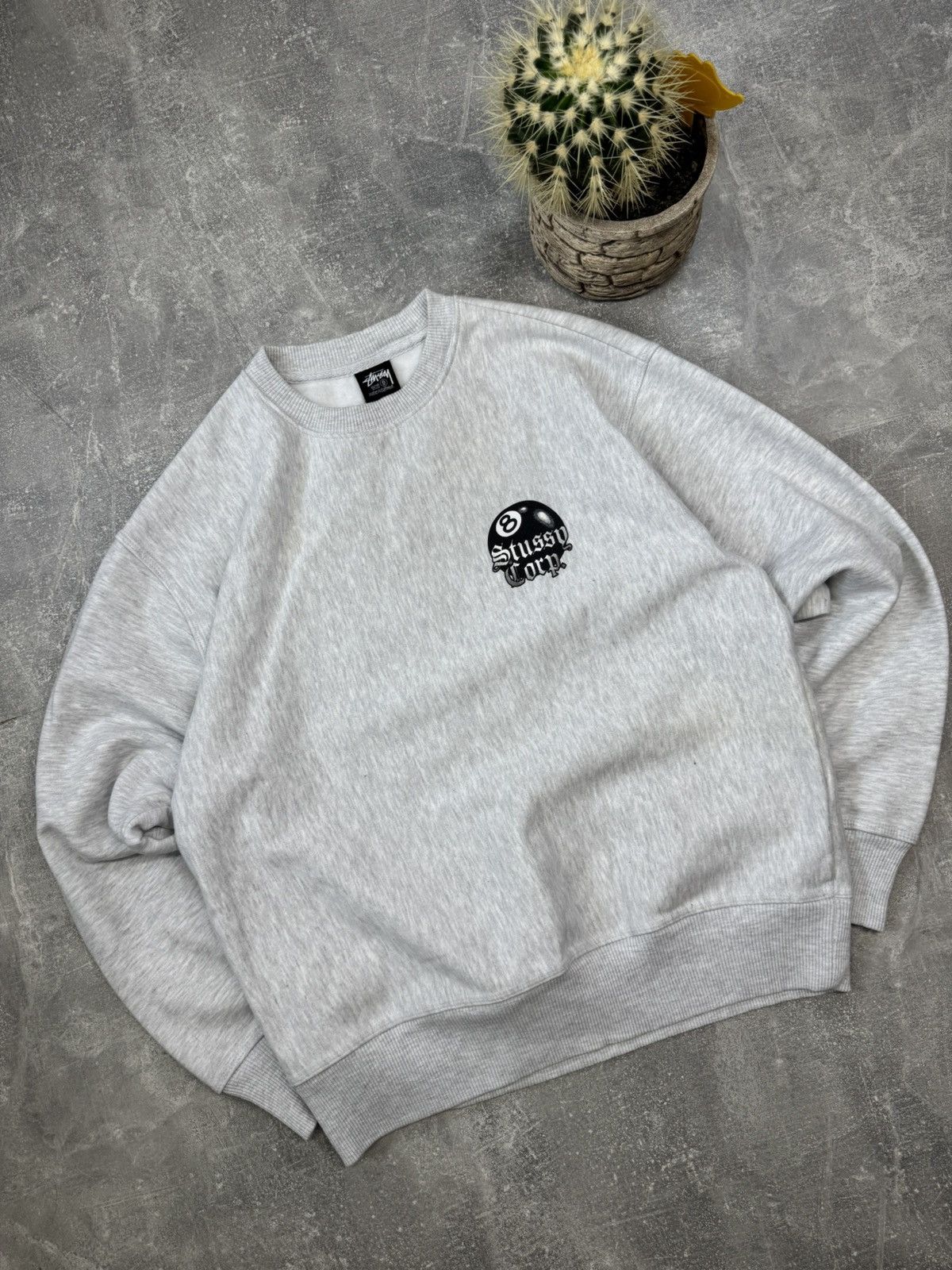 Stussy 8 Ball Crewneck | Grailed