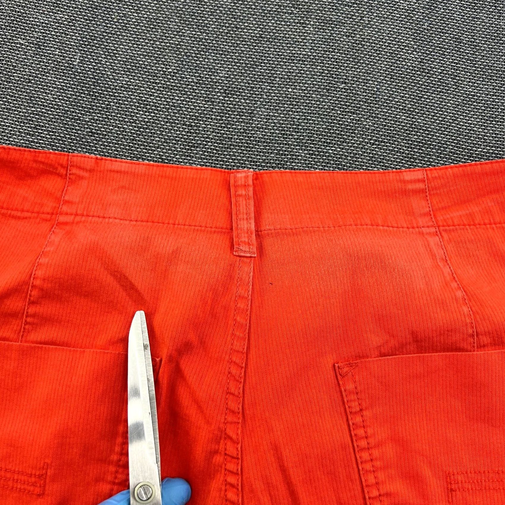 Vintage Norrona /29 Cotton Shorts Womens Large Hot Chili Orange Hiking Outdoor Trekking Size 36" / US 14 / IT 50 - 3 Thumbnail