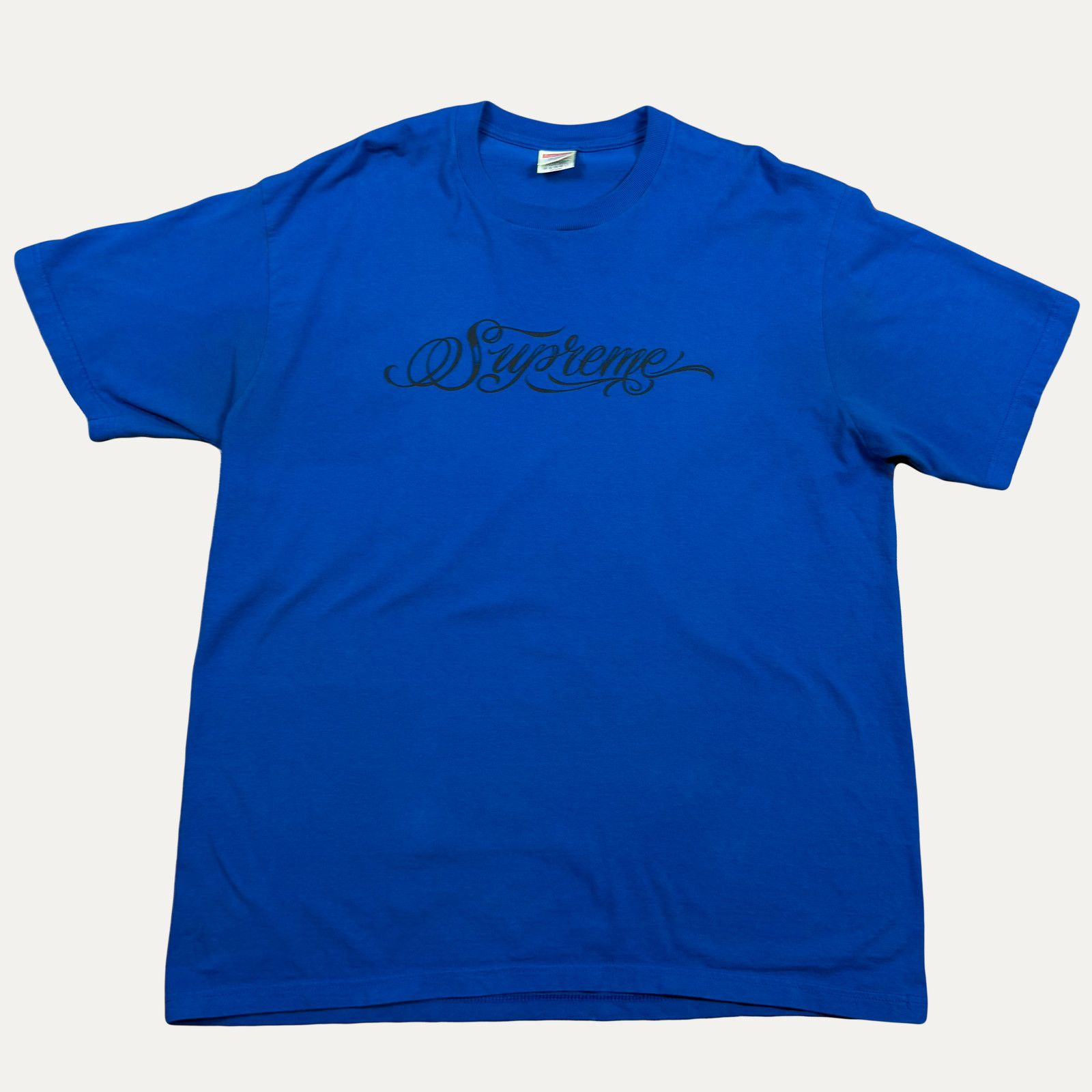 Supreme Supreme Script T-Shirt Size US XL / EU 56 / 4 - 1 Thumbnail