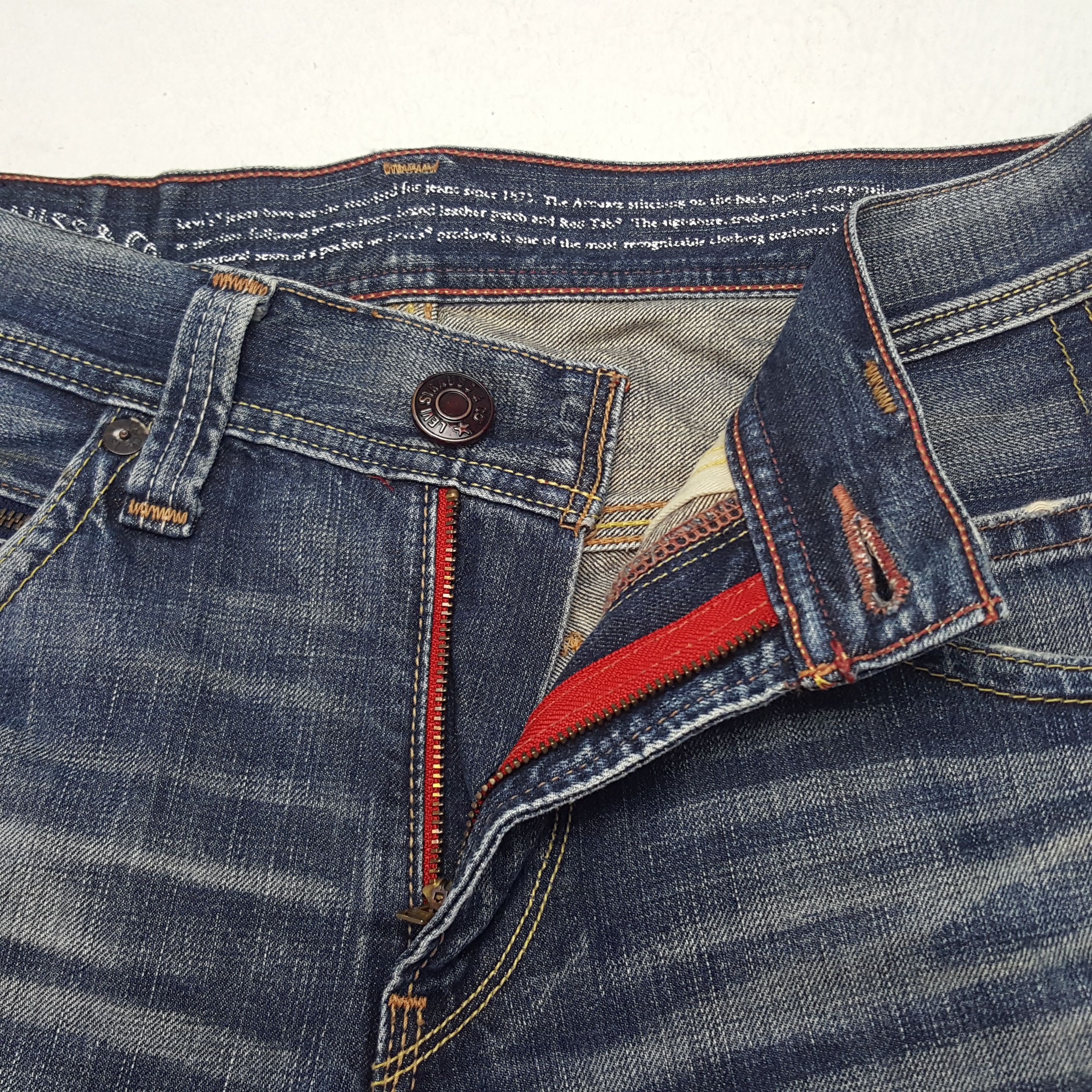 Levi's × Vintage Vintage Levi's Denim Jeans Size US 33 - 12 Thumbnail
