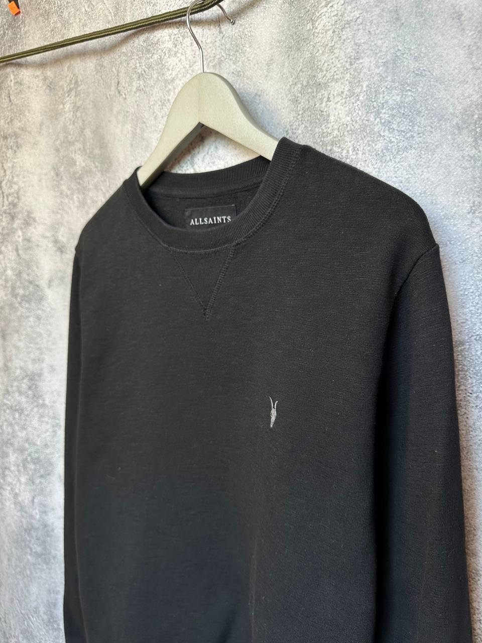 Allsaints ALLSAINTS Wilde Crew Black Sweatshirt LS Oversized Jumper Size US S / EU 44-46 / 1 - 6 Thumbnail