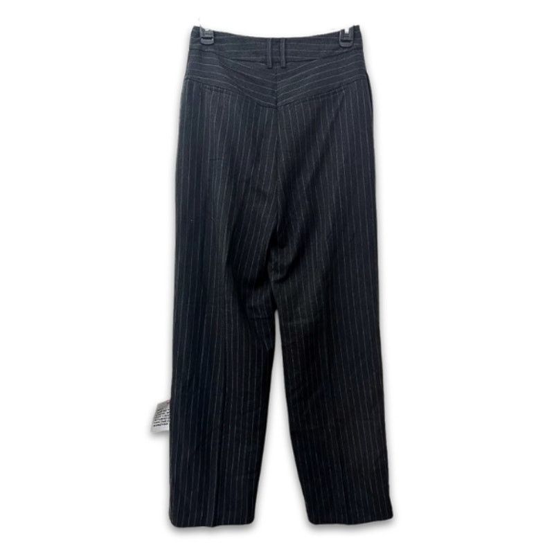 Topshop Topshop Trousers Pinstriped Button Fly Pleated Gray W 4 NWT Size 27" / US 4 / IT 40 - 4 Thumbnail