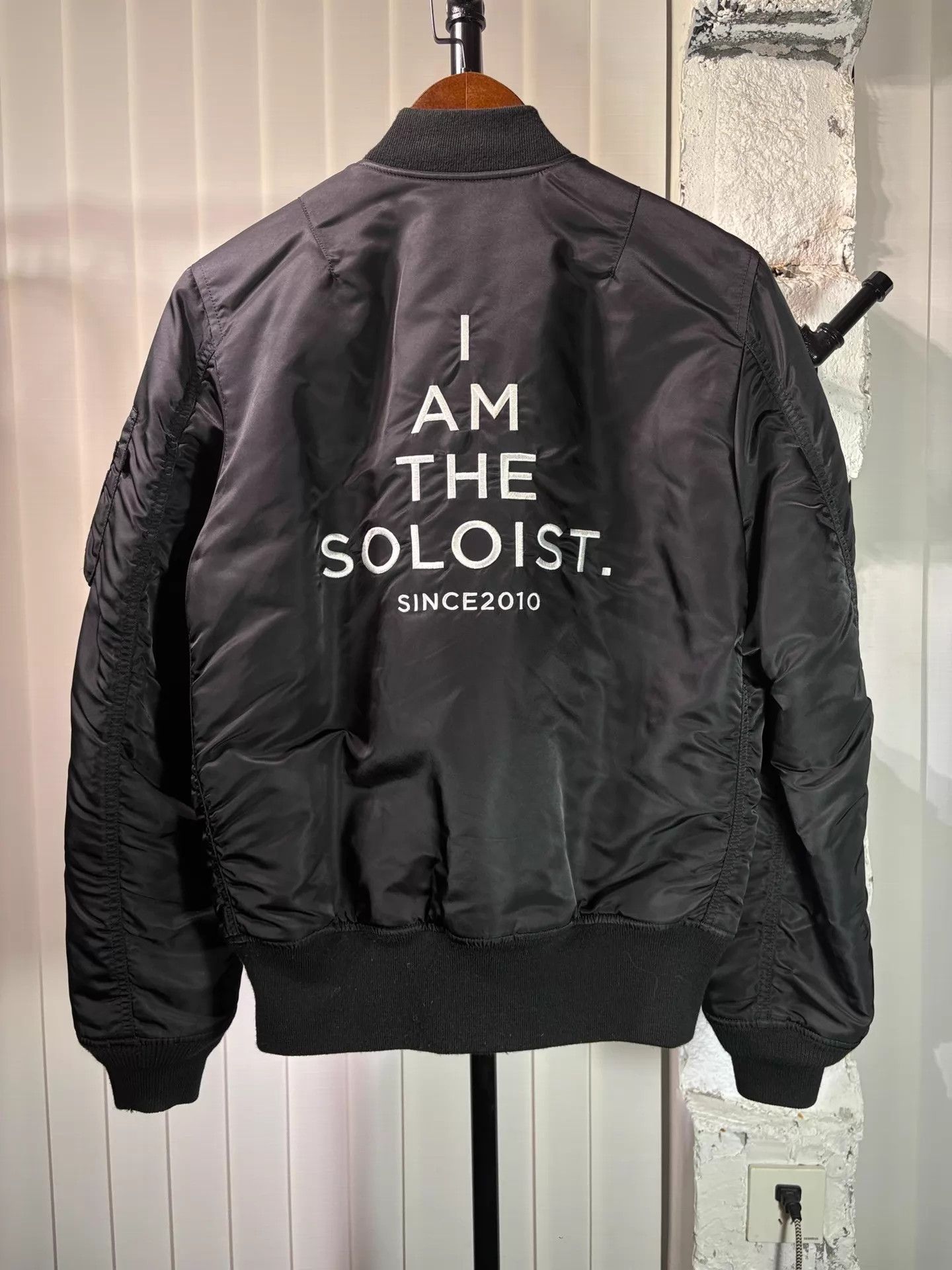 Takahiromiyashita The Soloist. T.M. The Soloist 18SS Embroidered MA-1 DF Jkt Size US M / EU 48-50 / 2 - 2 Thumbnail